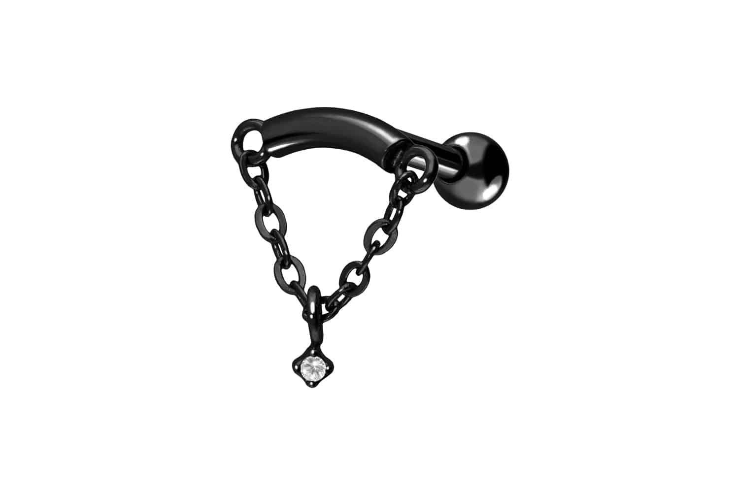 PIERCINGLINE Single-Ohrstecker Chirurgenstahl Ohrpiercing BOGEN + günstig online kaufen