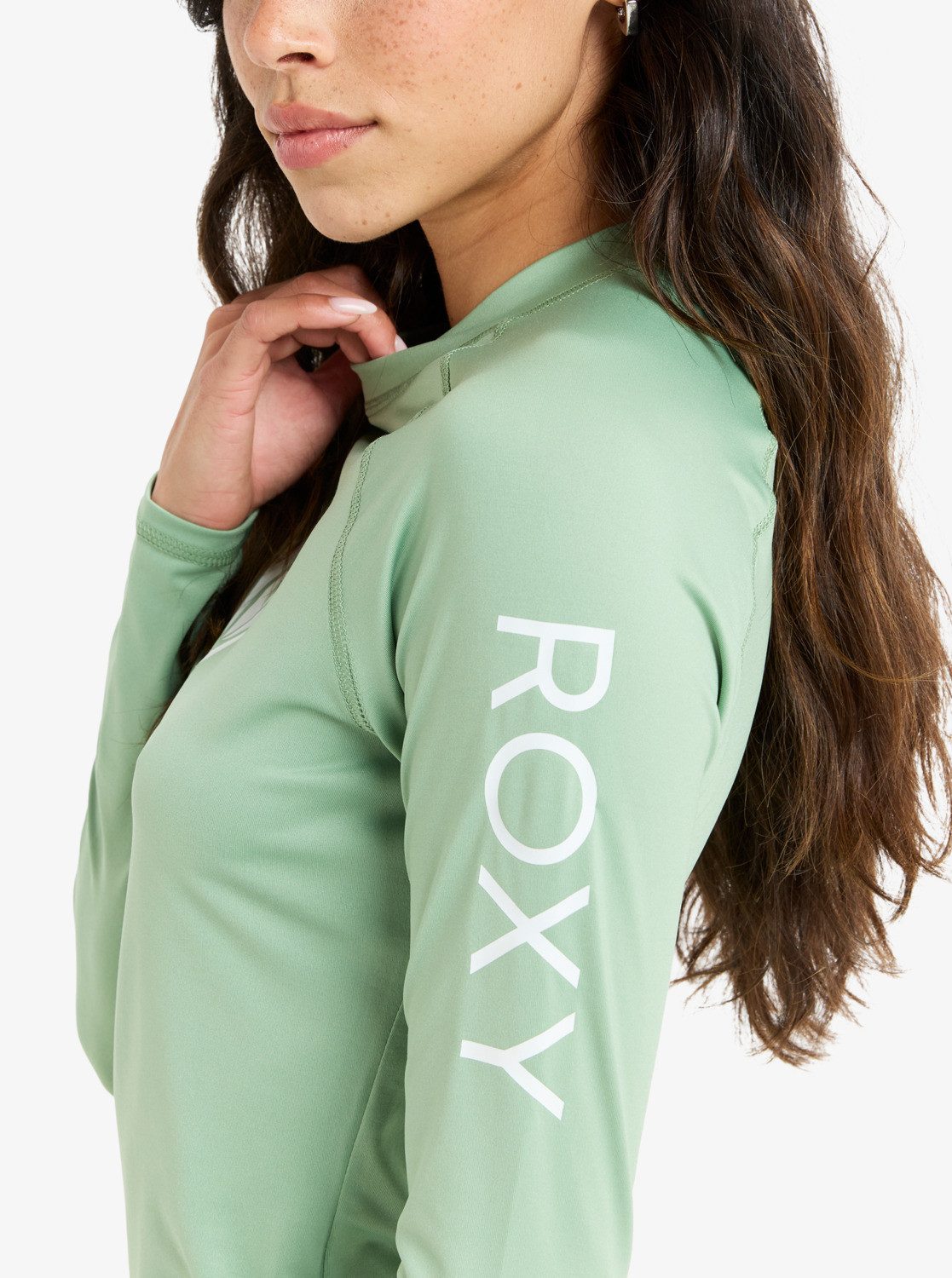 Roxy Rash Guard Whole Hearted - Langärmliger Rashguard mit UPF 50 für Frauen