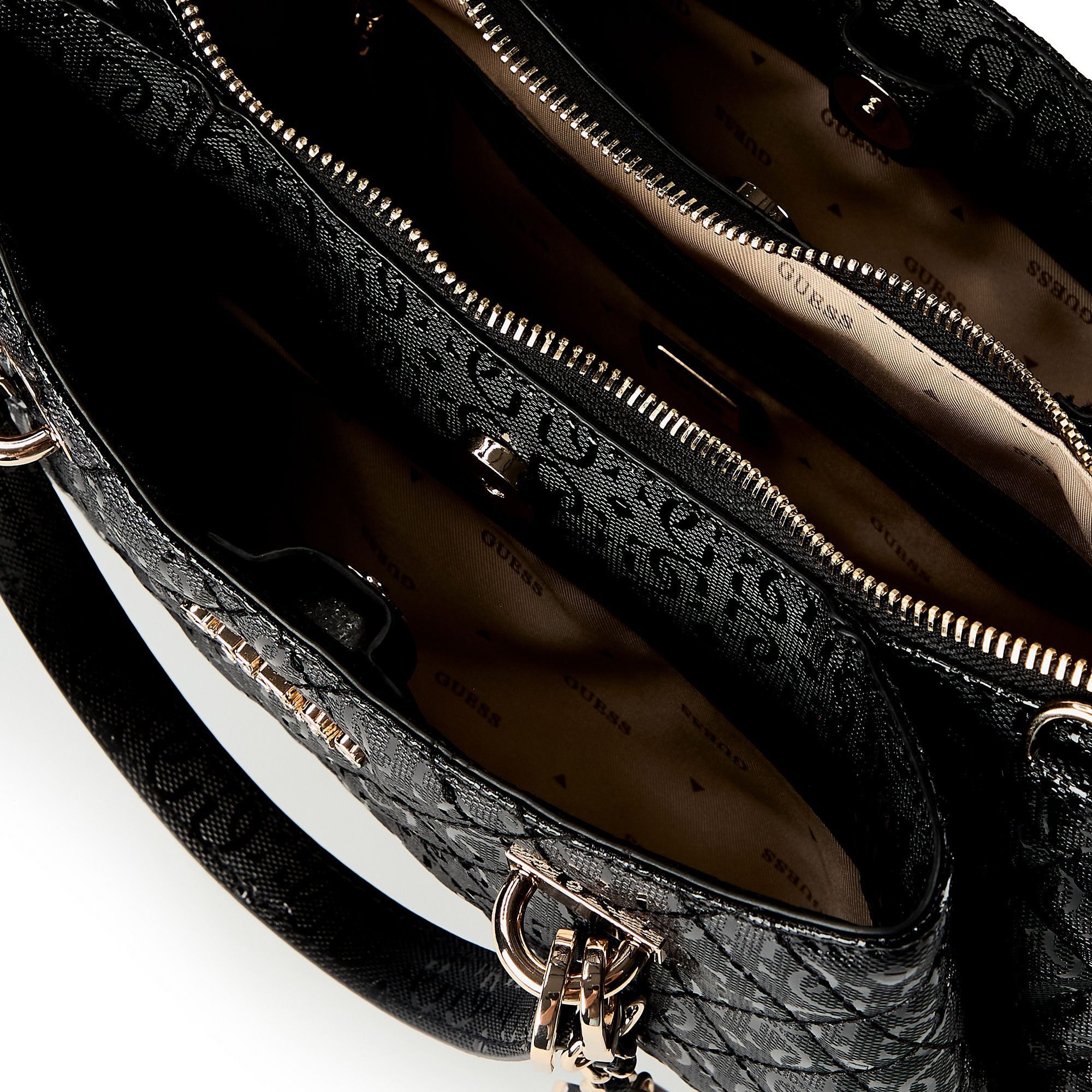 Guess Henkeltasche Isemay, Polyurethan