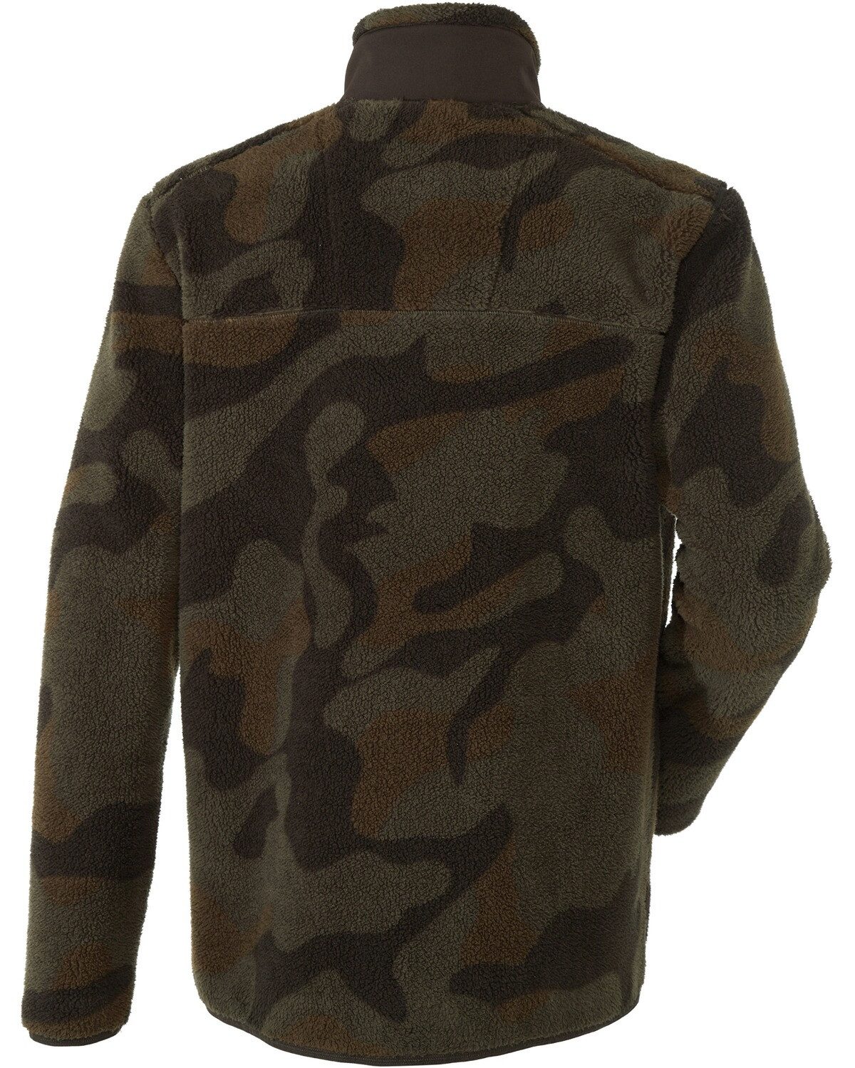 Wald & Forst Fleecejacke Pilefleecejacke Camo günstig online kaufen