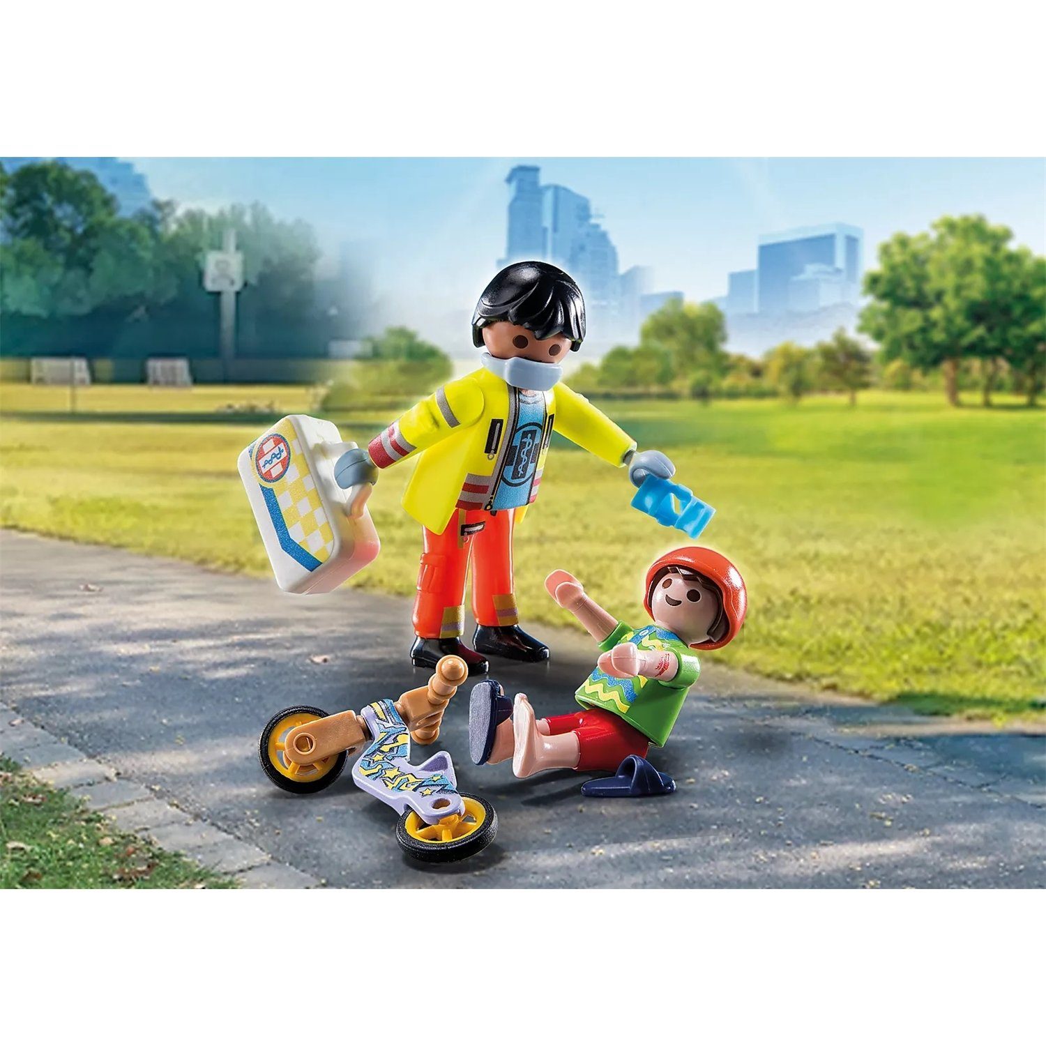Playmobil® 71245 Sanitäter mit Patient Konstruktions-Spielset günstig online kaufen