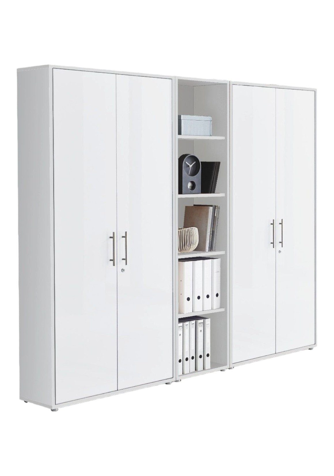 BMG Möbel Aktenschrank Büromöbel Office Edition 10 (Aktenschrank Regal Set, günstig online kaufen