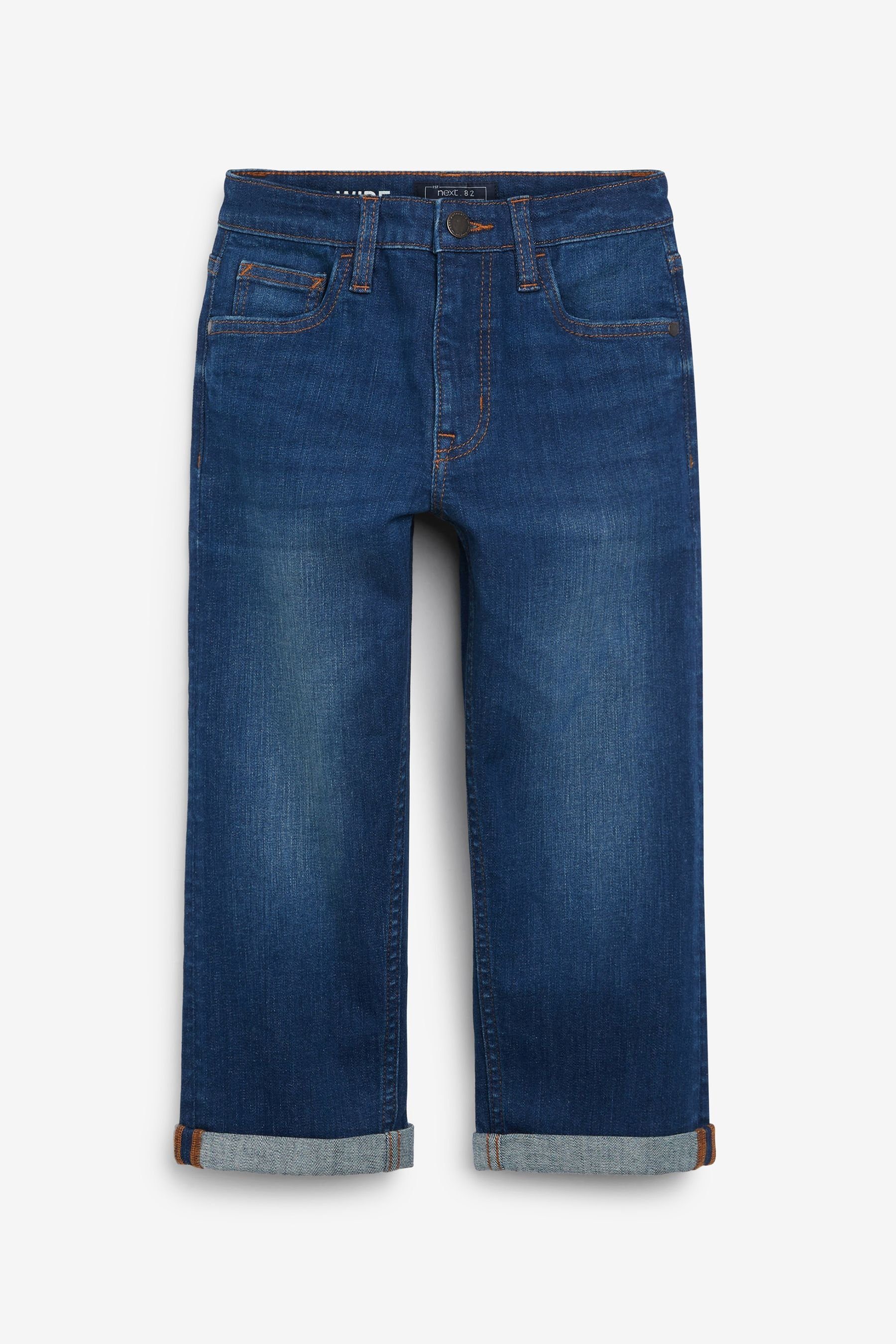 Next Weite Jeans Five-Pocket-Jeans Blue (1-tlg)