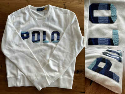 Ralph Lauren Sweatshirt POLO RALPH LAUREN Embellished Logo Sweatshirt Sweater Pullover Pulli J