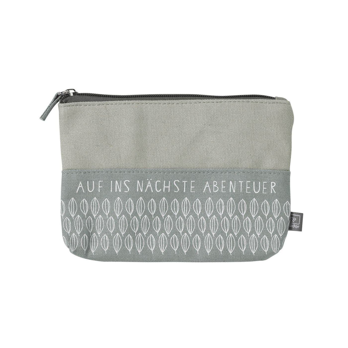 Räder Design Kosmetiktasche Aufbewahrungstasche mit Reißverschluss (1-tlg), Kleiner Beutel Auf Ins Nächste Abenteuer