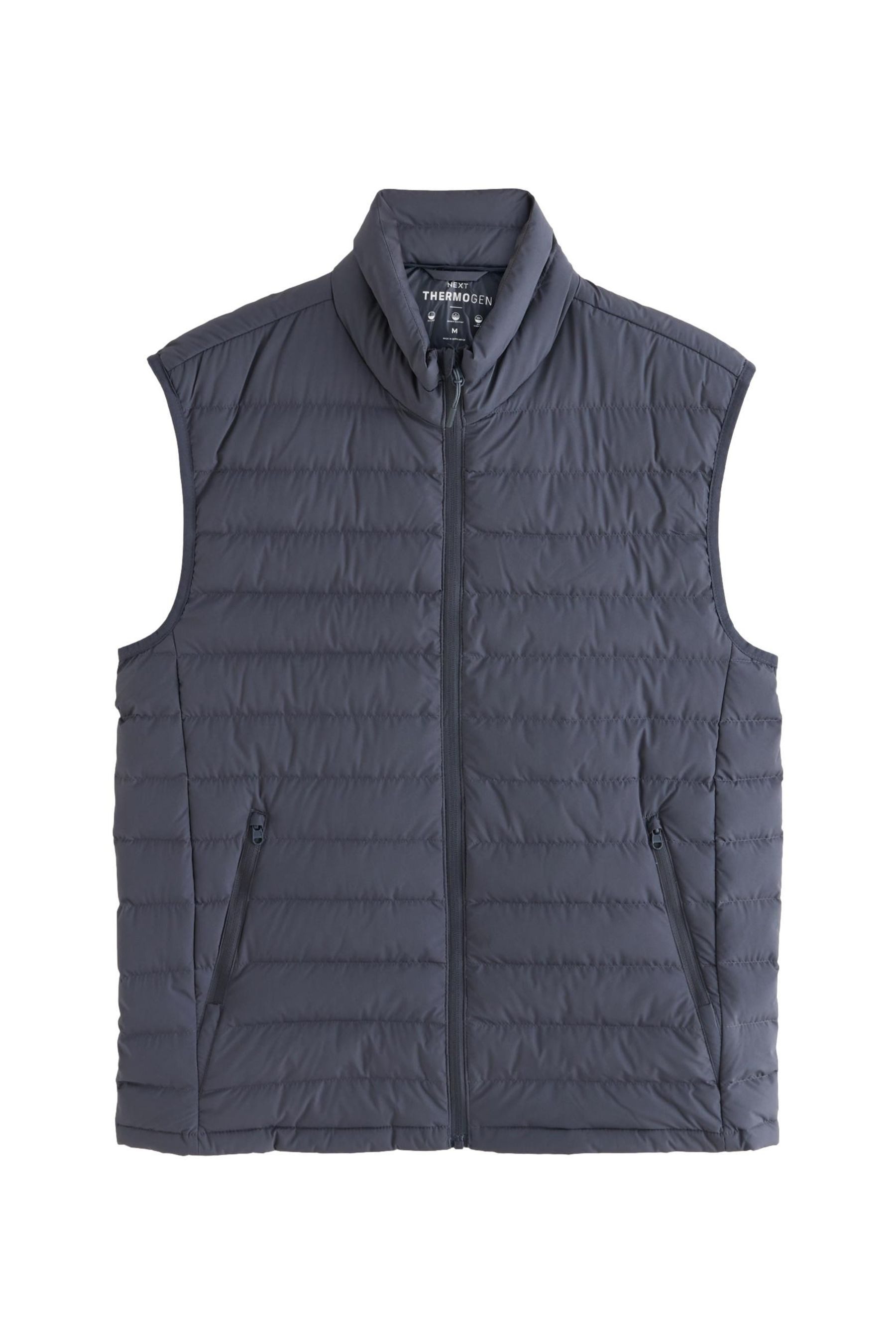 Next Steppweste Verstaubare ThermoGen Pufferweste mit Daunen (1-tlg)