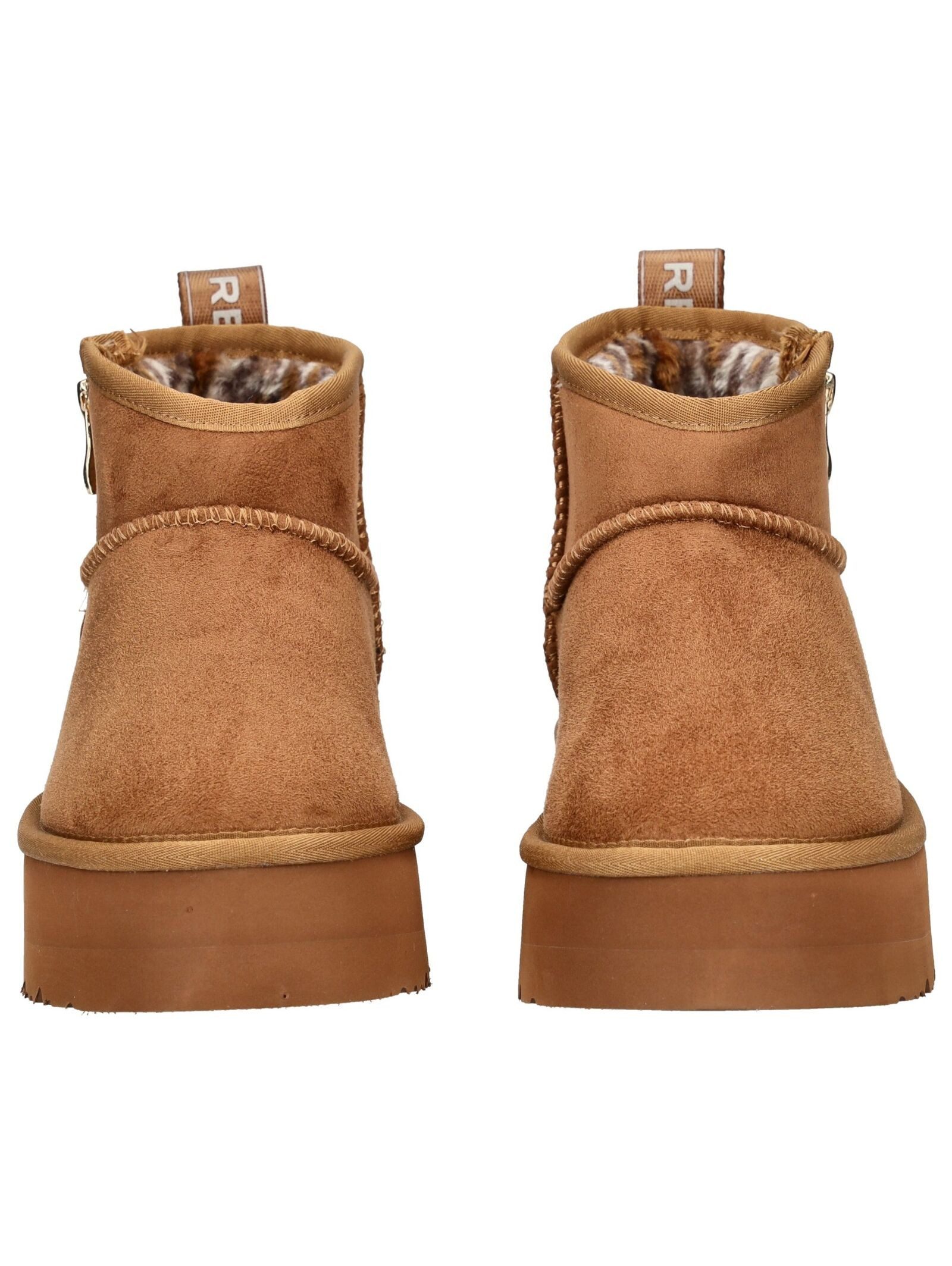 Replay Replay Stiefelette Lederimitat Plateaustiefelette