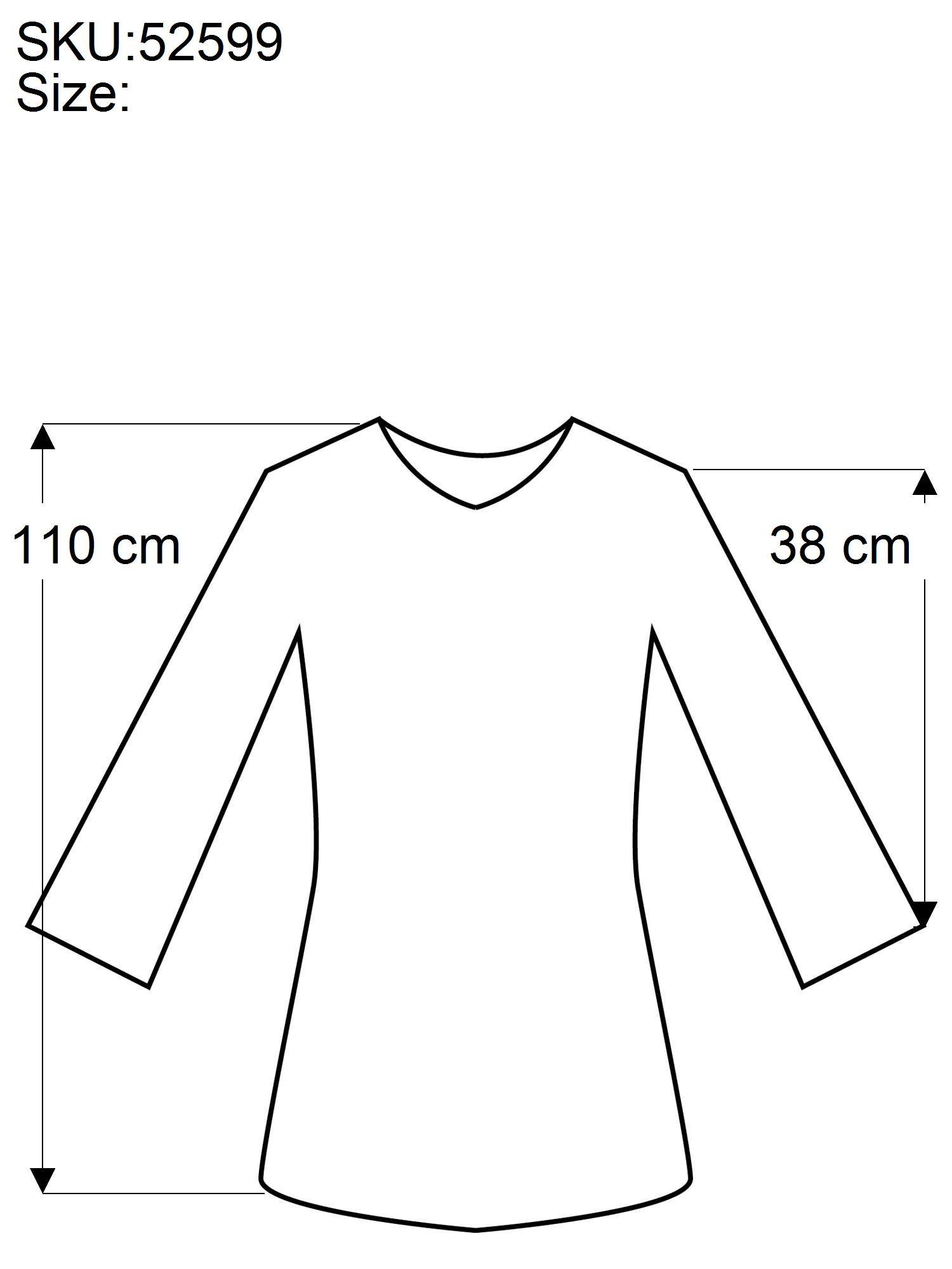 Guru-Shop Kimono Leichter Kaftan, besticktes offenes.., alternative Bekleidung – Bild 3 von 3