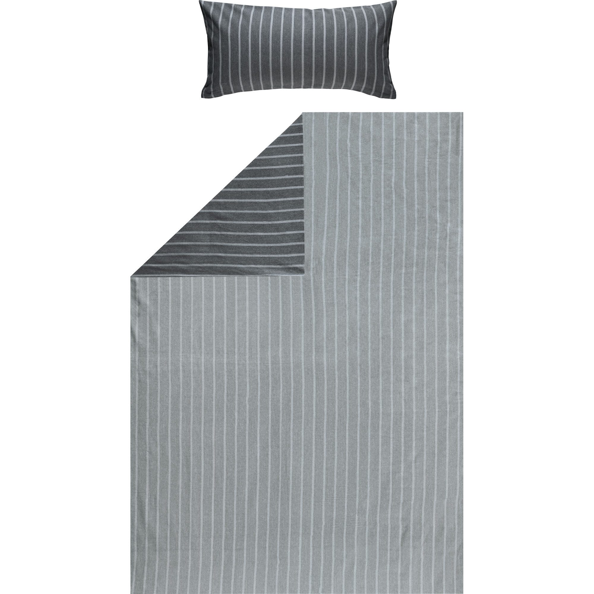 LOOKS by Wolfgang Joop Bettwäsche Bettwäsche, Mako-Satin, Streifen günstig online kaufen