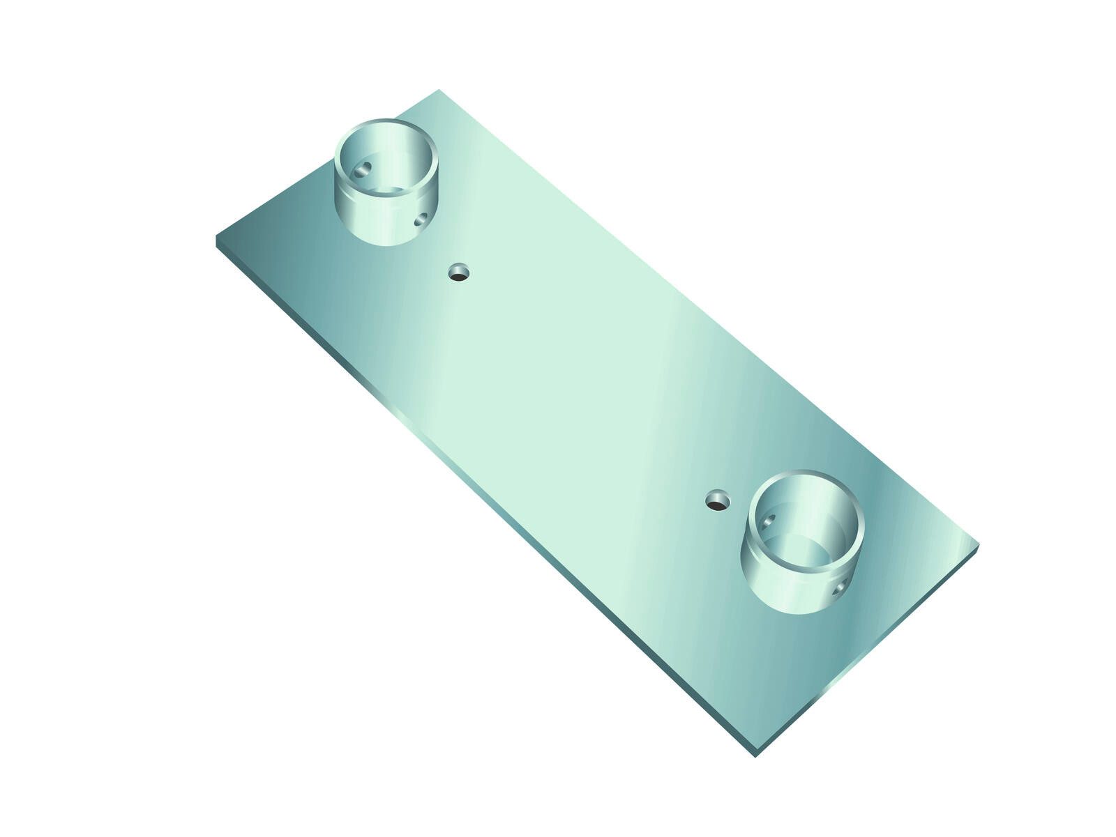 Thumbnail - Alutruss Rahmentraverse ALUTRUSS DECOLOCK DQ2-WP Wandplatte