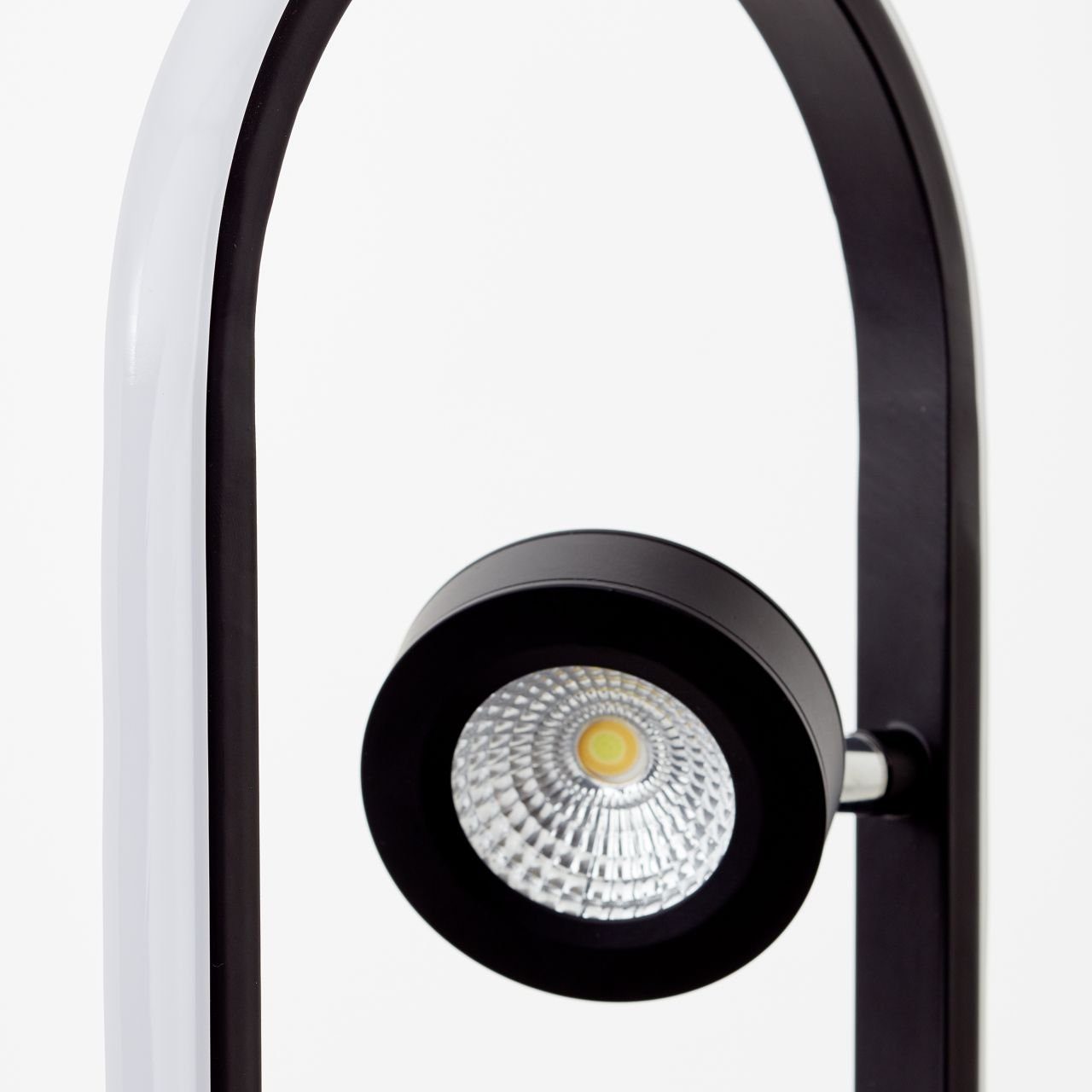 Brilliant Stehlampe Nebeker, CCT Fernbedienung Nachtlichtfunktion, Lichtfarbe Farbwechsler, integriert, LED über - 4700 - Höhe über Dimmfunktion, fest Fernbedienung, Lumen, 124cm