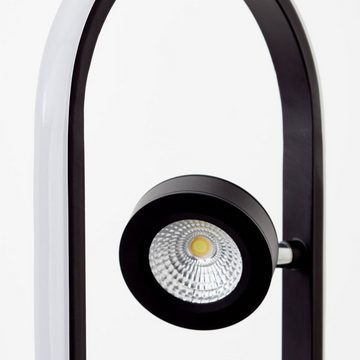 Brilliant Stehlampe Nebeker, CCT - über Fernbedienung, Dimmfunktion, Nachtlichtfunktion, LED fest integriert, Farbwechsler, 124cm Höhe - 4700 Lumen, Lichtfarbe über Fernbedienung