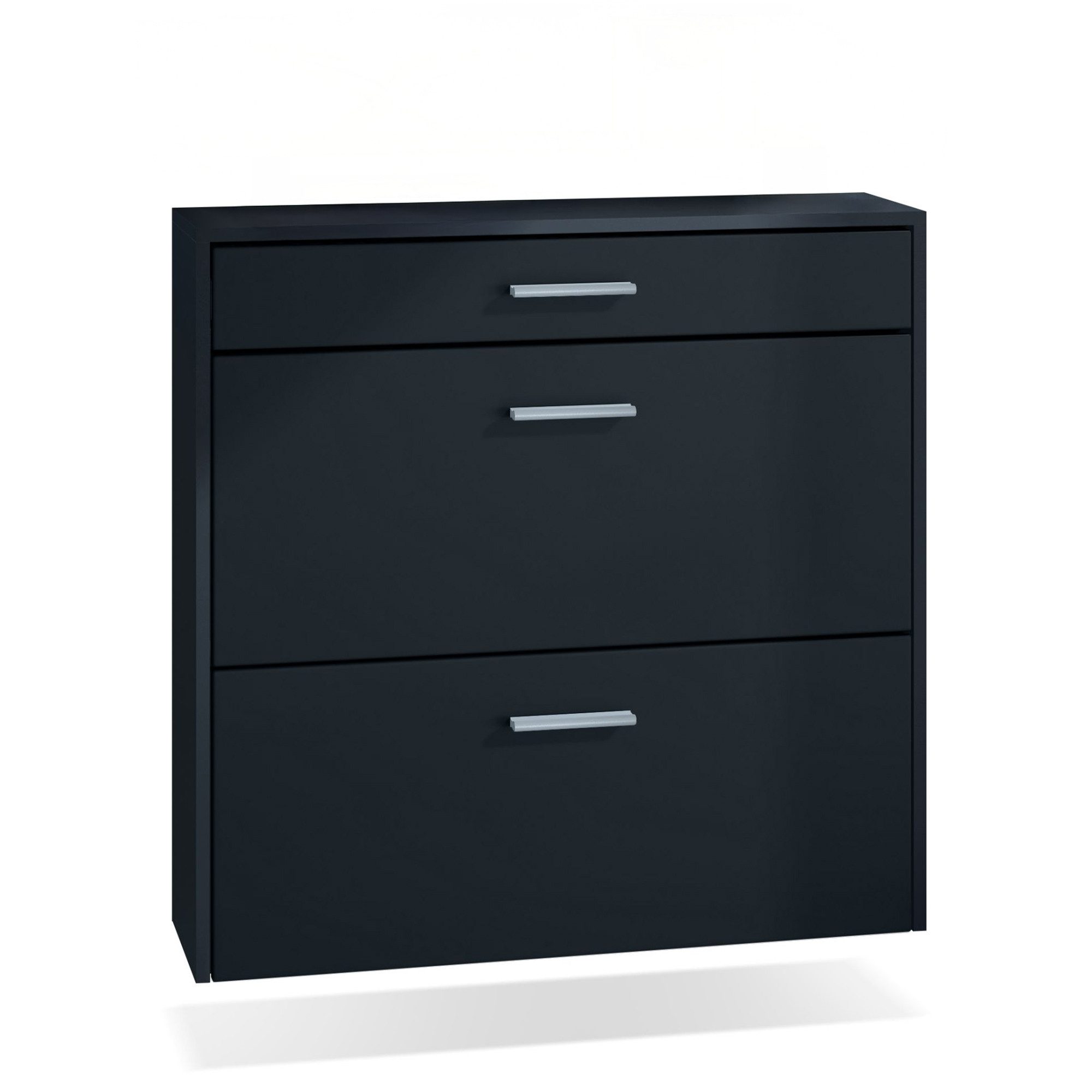 InnoFurn Schuhschrank Roma Air Schuhkipper (schmaler Flurschrank) Platzsparender Schuhkipper Flurschrank für Diele Flur Garderobe
