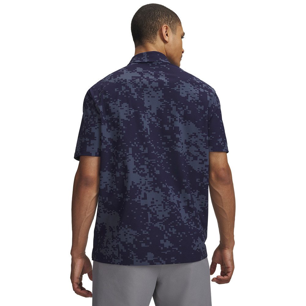 Under Armour® Poloshirt Under Armour Golf Polo Drive Chill Printed Navy-Camouflage Herren