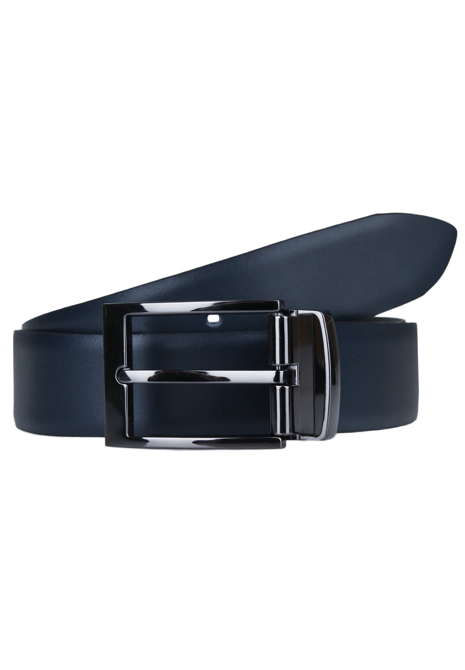 Men’s blau Belts Ledergürtel LLOYD 1 LLOYD-Herren-Wendegürtel schwarz, 35mm Seite Seite andere