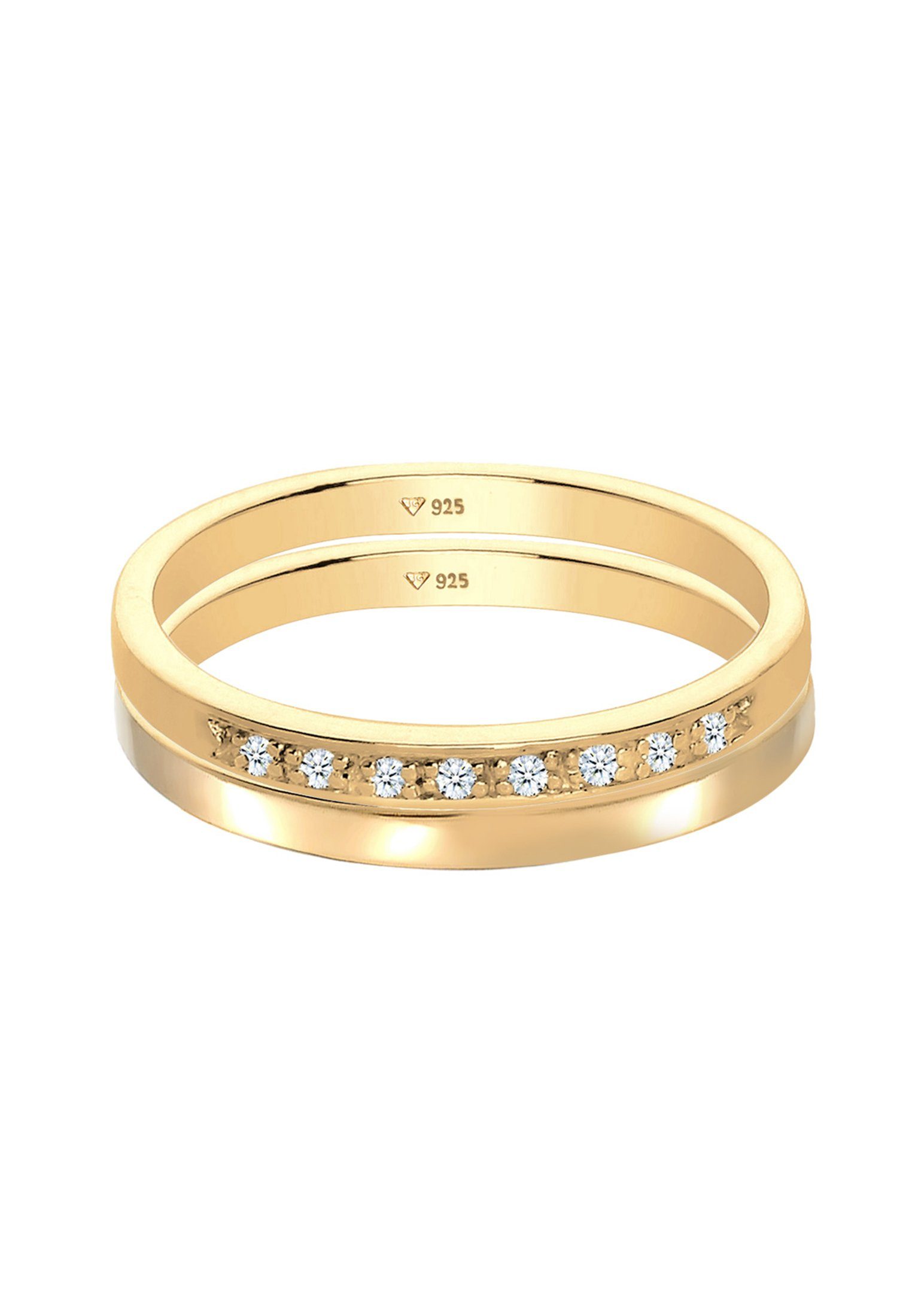 Elli DIAMONDS Diamantring Basic Memoire Diamant günstig online kaufen