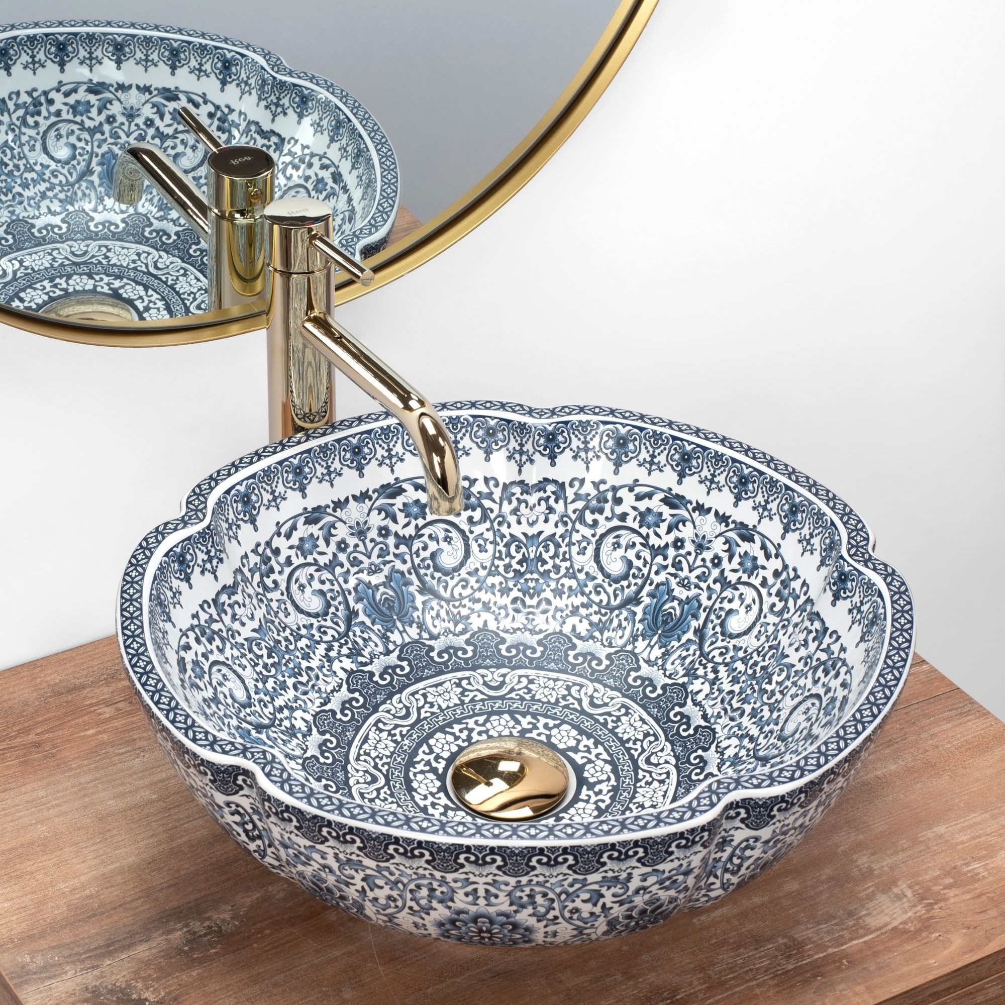 GTM Design Aufsatzwaschbecken Glanz - Modern günstig online kaufen