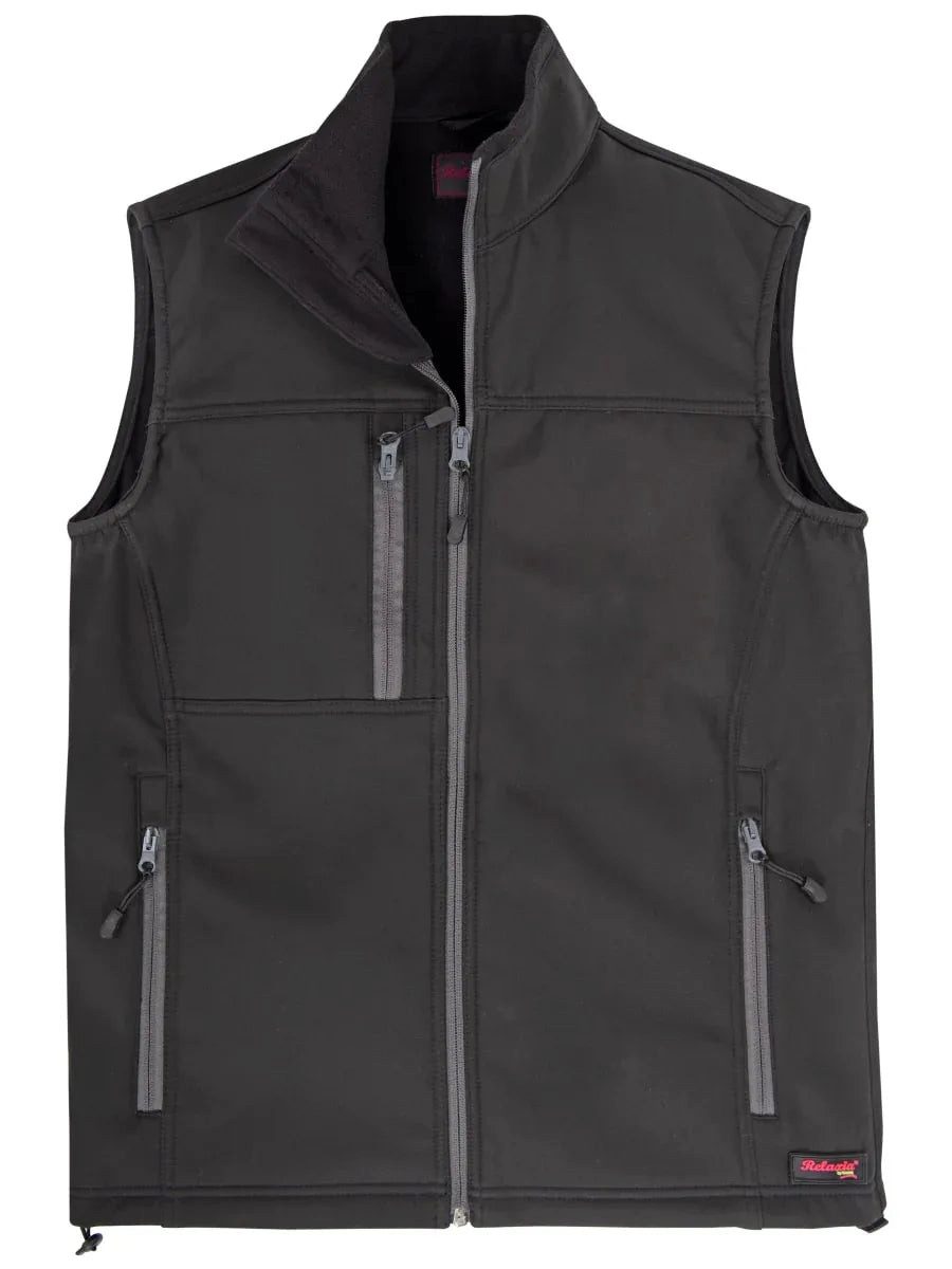 Softshellweste Softshell-Weste Schwarz – ISMONT 01 M043-06
