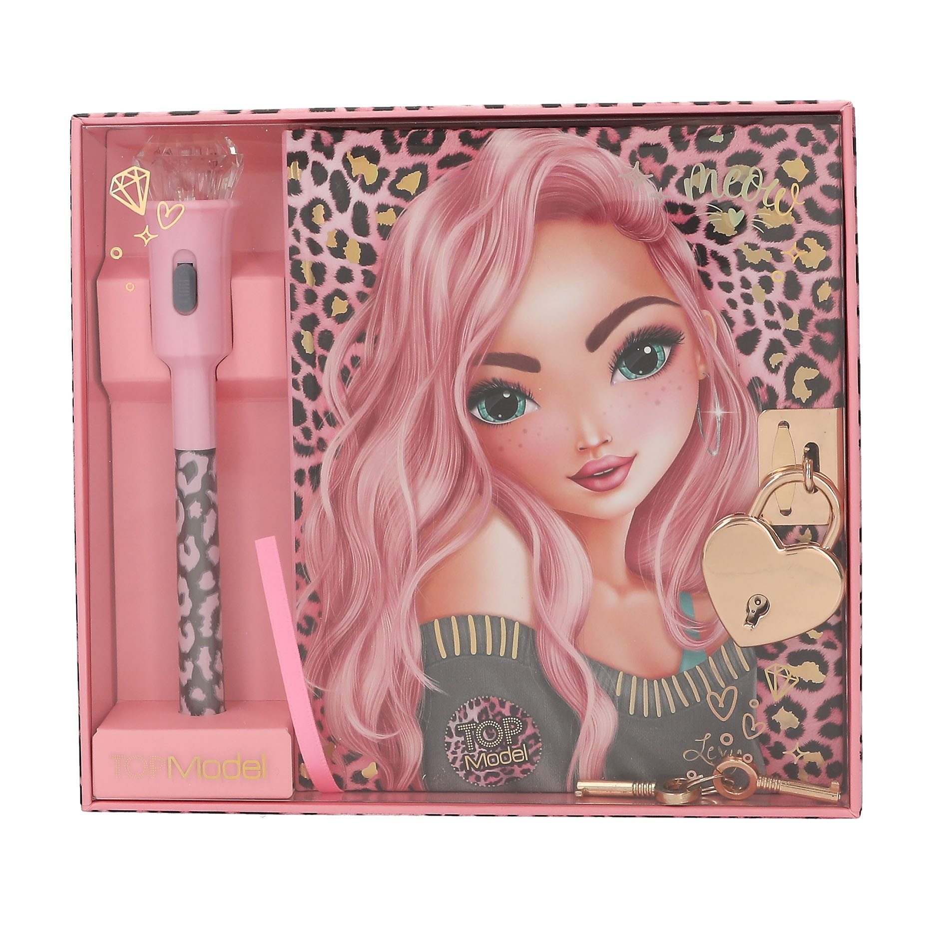 Depesche Tagebuch TOPModel Tagebuch mit Geheimstift Notizbuch