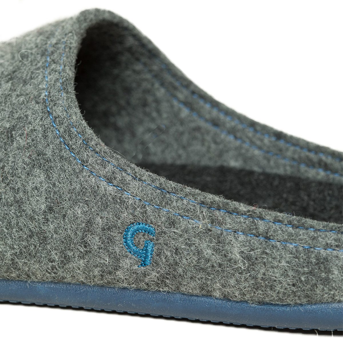 Gottstein Wool Slide-In Pantoffel (1-tlg) Pantoffeln - Hausschuh mit anatomischer Passform, Rutschfeste Sohle