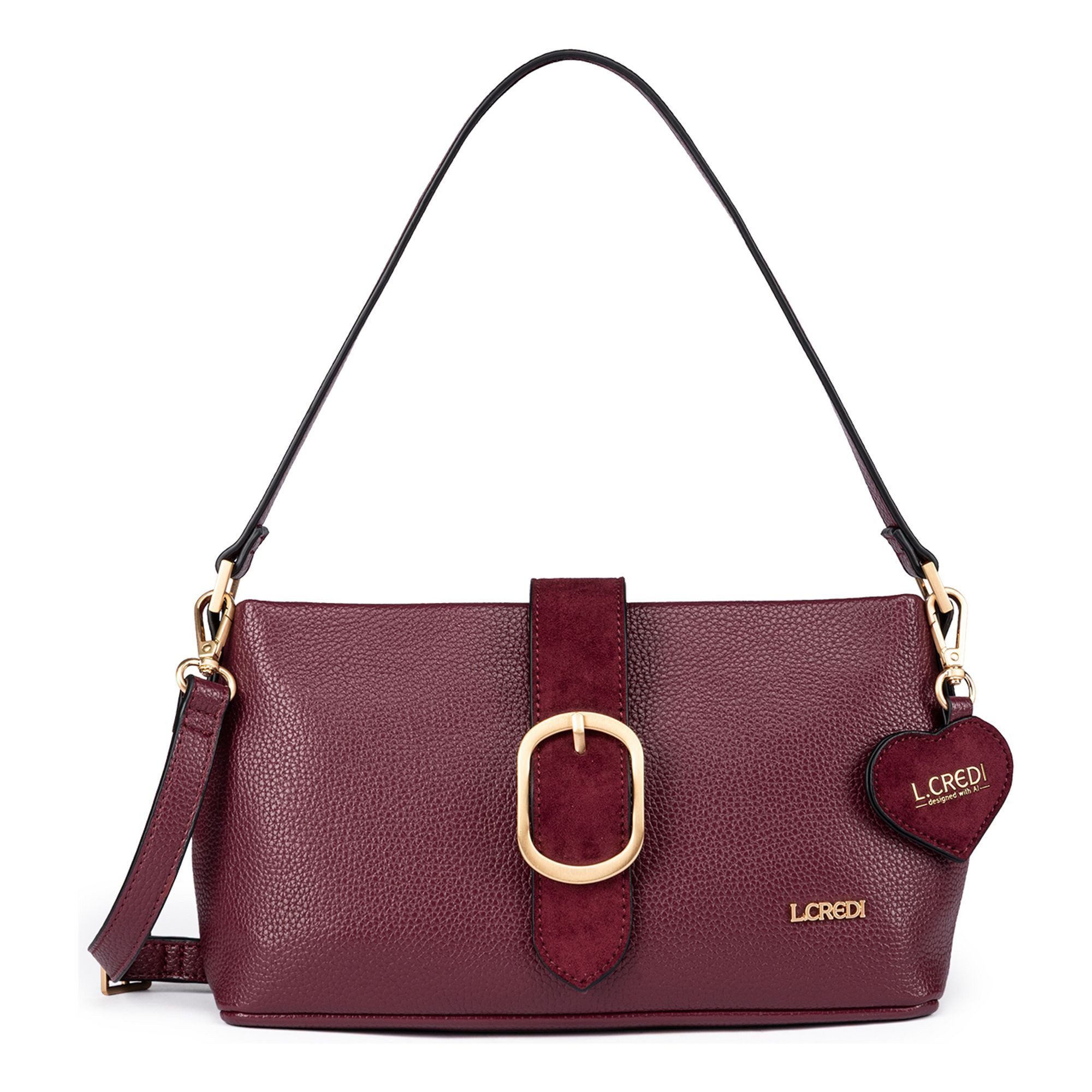 L. CREDI Schultertasche Solenn.ai, Polyurethan