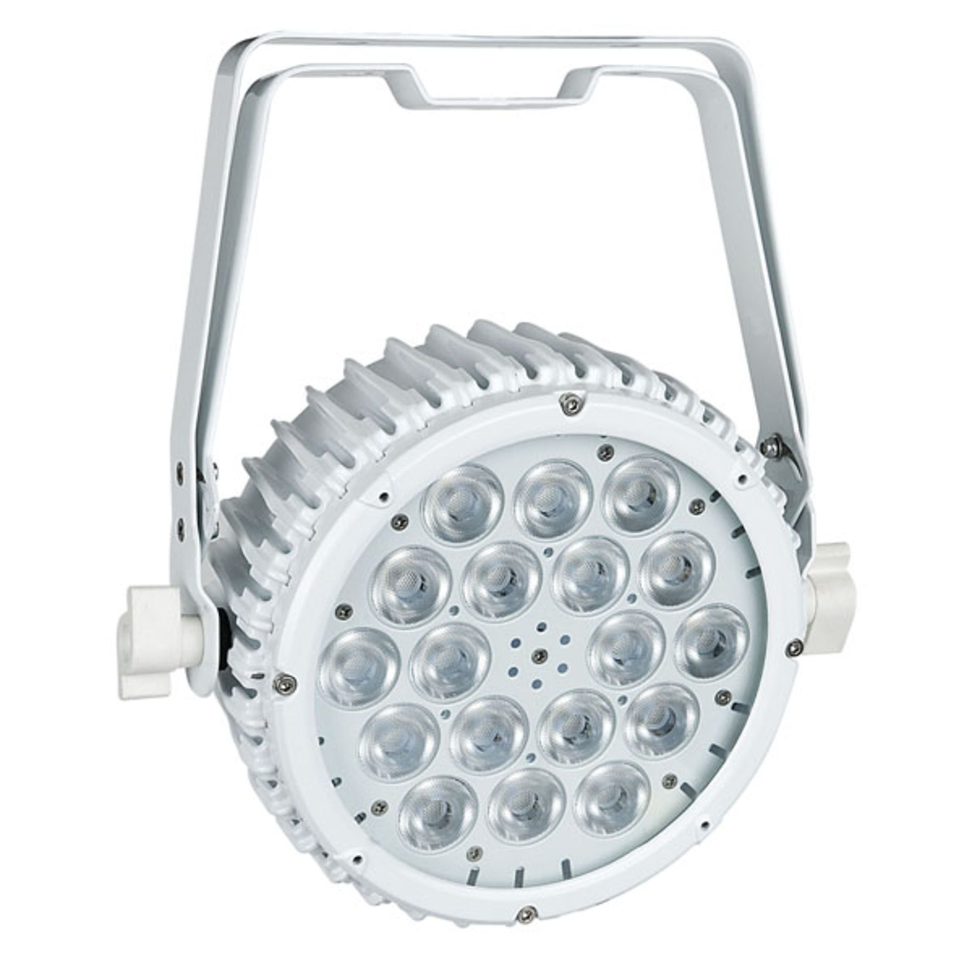 Show tec LED Scheinwerfer, Compact Par 18 MKII White 18 x 3W RGB-in-1 LED - LED PAR