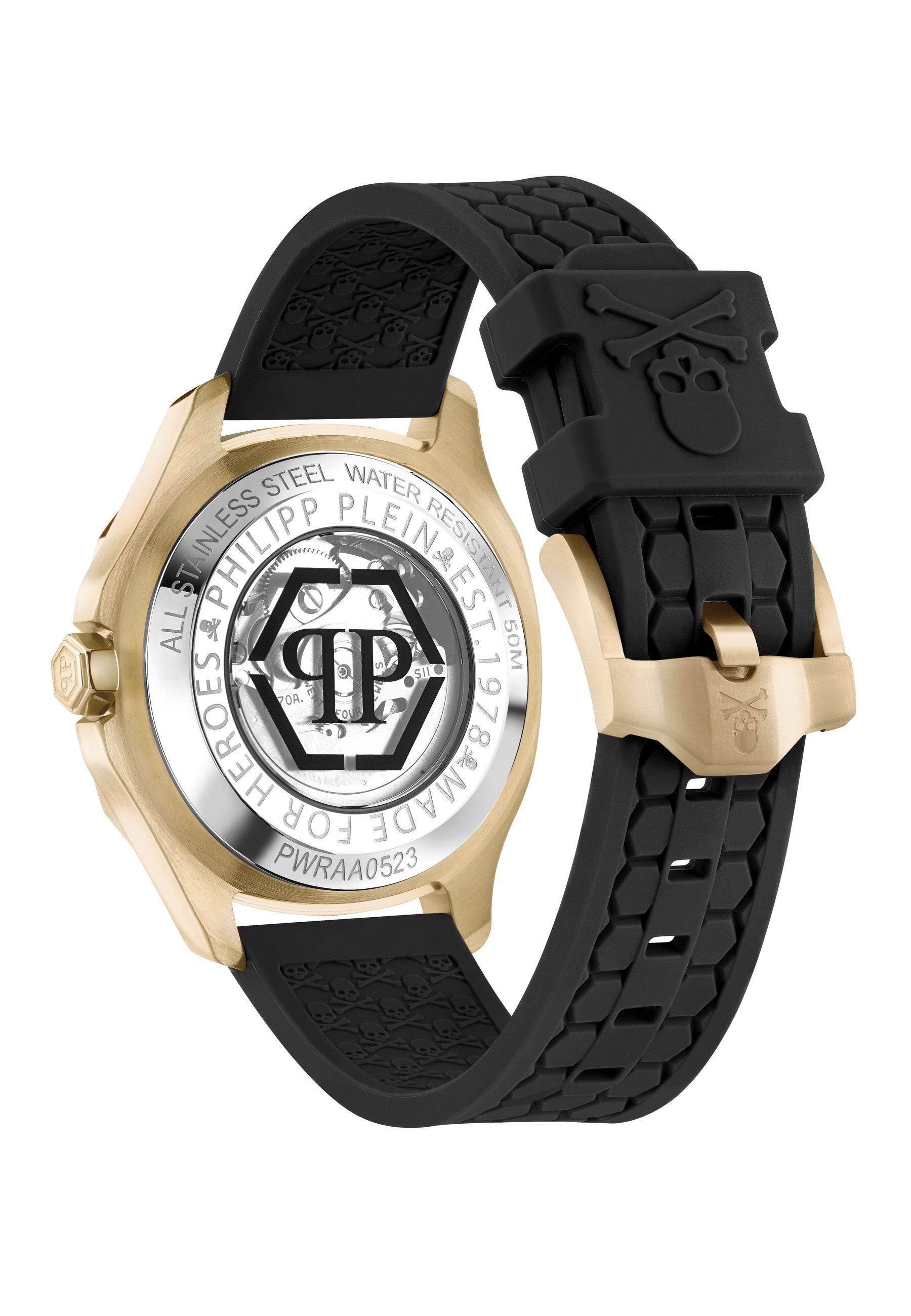 PHILIPP PLEIN Quarzuhr $KELETON SPECTRE, (1-tlg), Quarz-Analoguhr günstig online kaufen