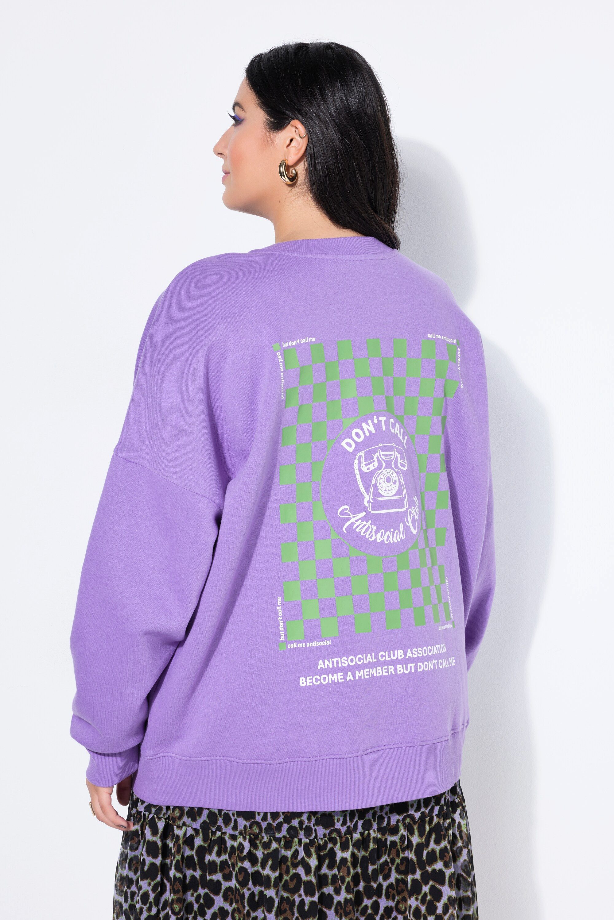 Studio Untold Sweatshirt Sweatshirt extra oversized Prints OEKO-TEX günstig online kaufen