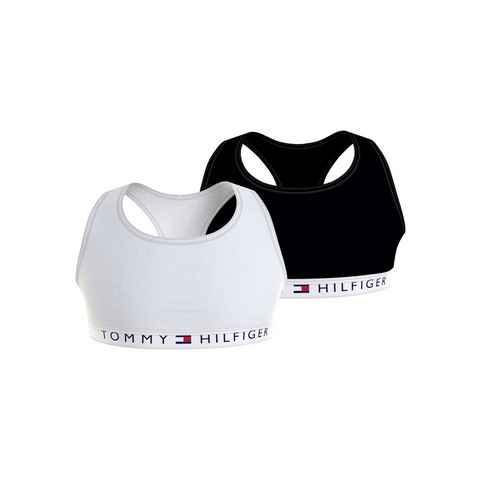 Tommy Hilfiger Underwear Bralette 2P BRALETTE (Packung, 2er-Pack) mit Tommy Hilfiger Logoschriftzug & Flag