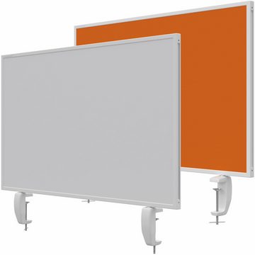 magnetoplan® Trennwandplatten Tischtrennwand VarioPin - 80x50cm - und Filz-Oberfläche., (1-St)