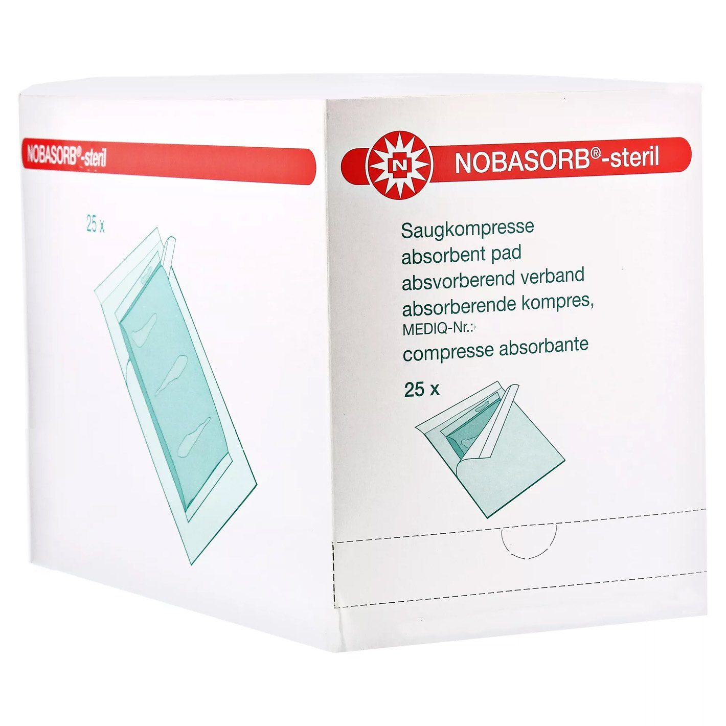 Erste-Hilfe-Set Nobasorb® steril - 15 cm x 25 cm