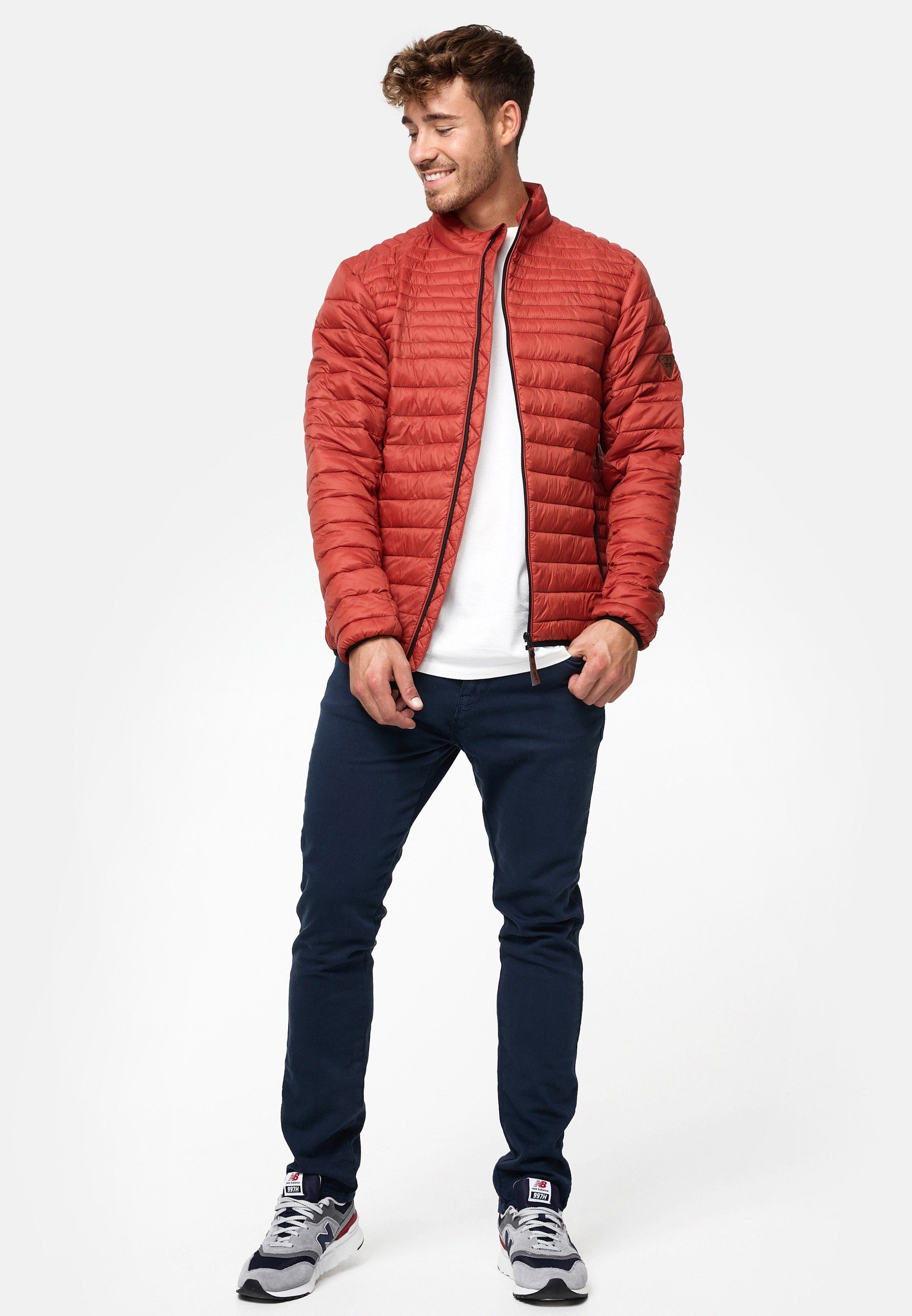 Ochre Indicode Red Steppjacke Islington