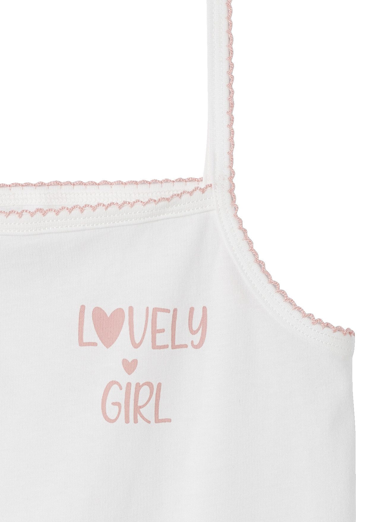 vertbaudet Unterhemd Mädchen Trägertops BASIC 3er-Pack