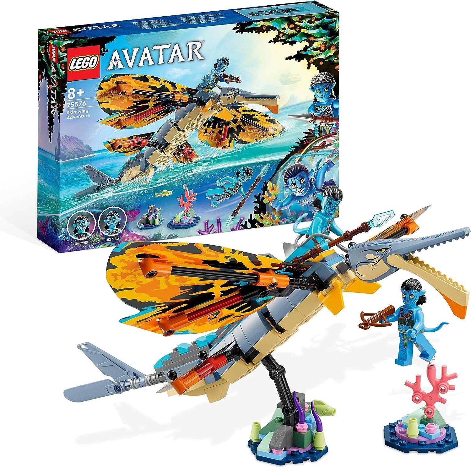 LEGO® Avatar - Skimwing Abenteuer Pandora Korallenriff (75576) Konstruktions-Spielset, (259 St)