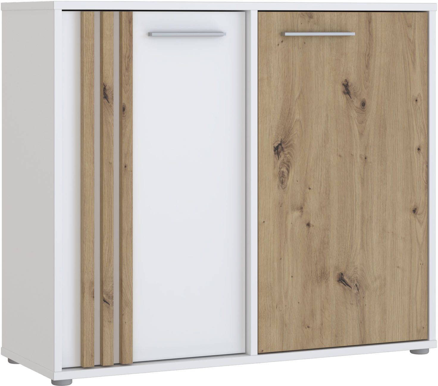 Weiß/Artisan Eiche | Korpus: Weiß