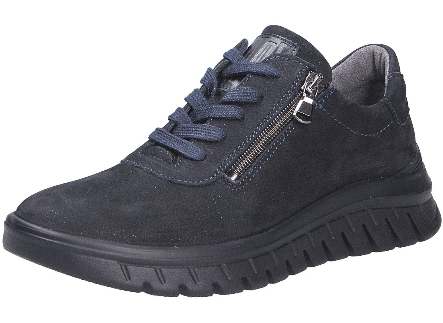 Waldläufer Damen Schnürschuh H-BIGGI blau Größe Schnürschuh