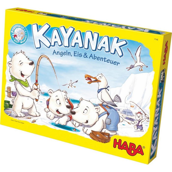 Haba Spiel Kayanak - Angeln Eis und Abenteuer