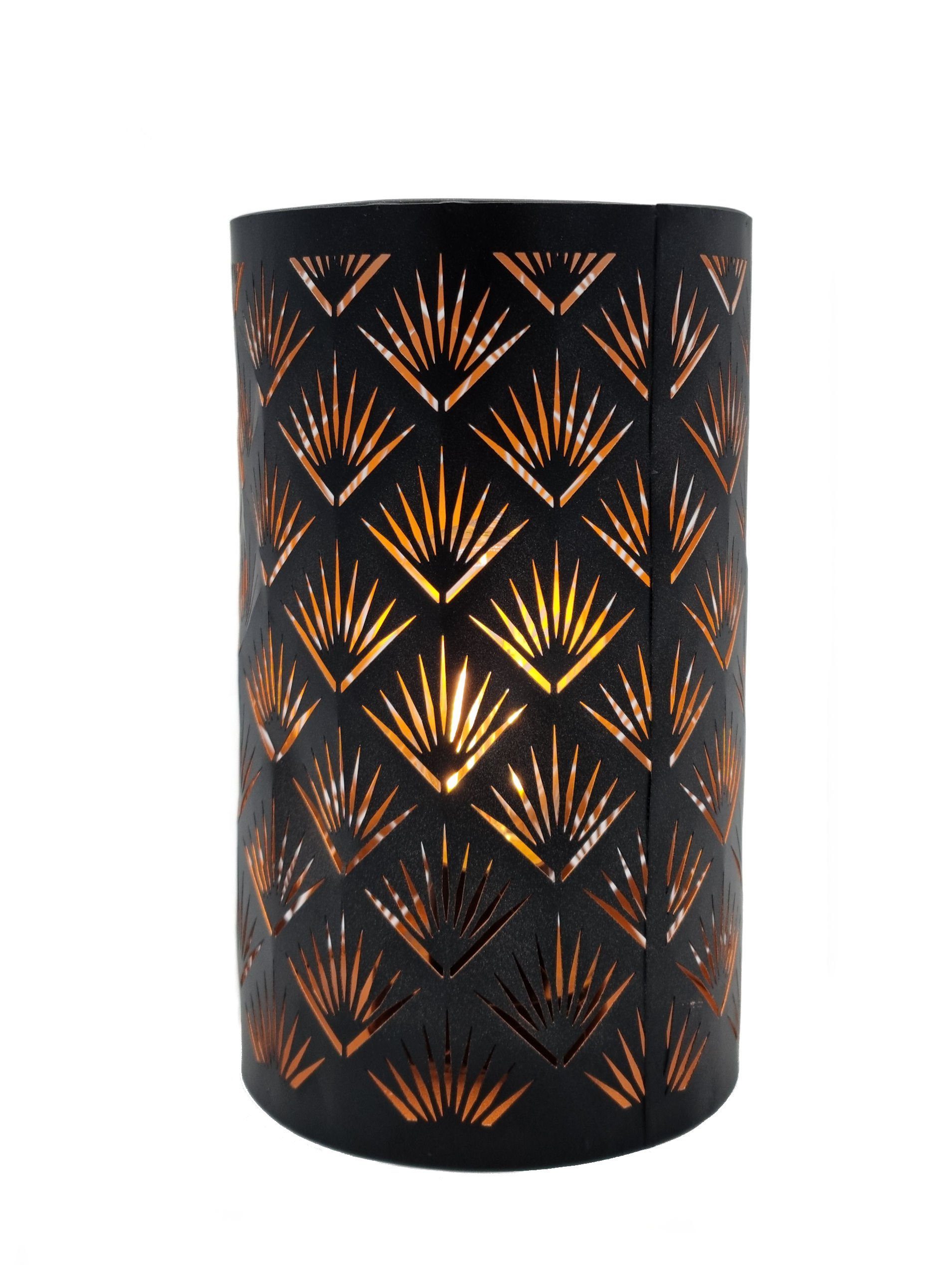 Spetebo LED Dekolicht LED Metall Tischlampe mit 3D Effekt - 20 x 12 cm, Ein günstig online kaufen