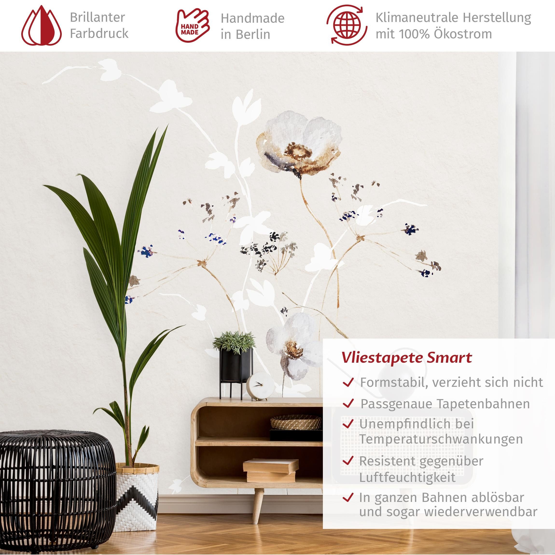 Bilderdepot24 Fototapete Blumen Japanisches Ikebana Blumentapete günstig online kaufen