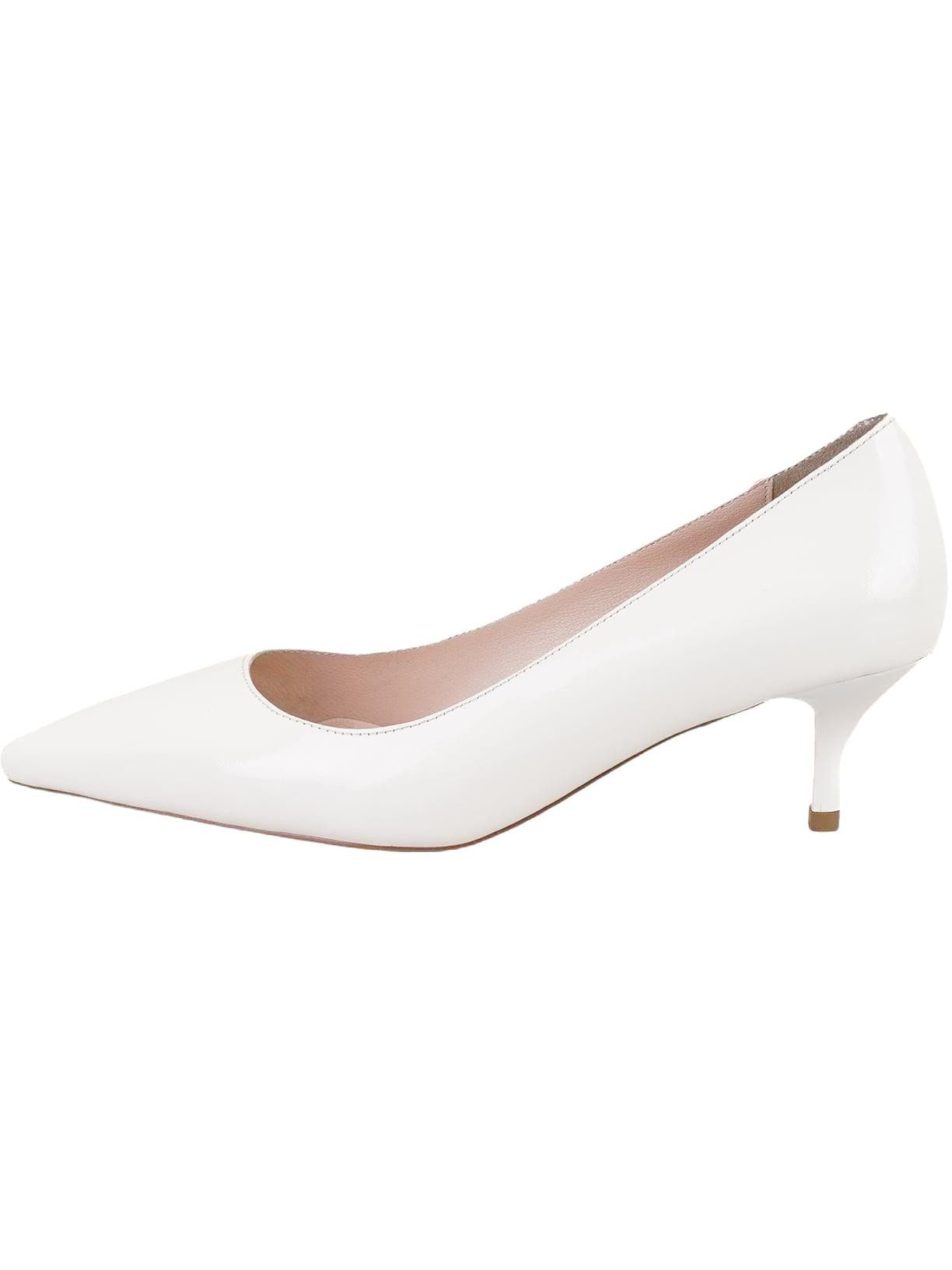 Desa Damen-Pumps aus Lackleder, klassischer Kegelabsatz Pumps