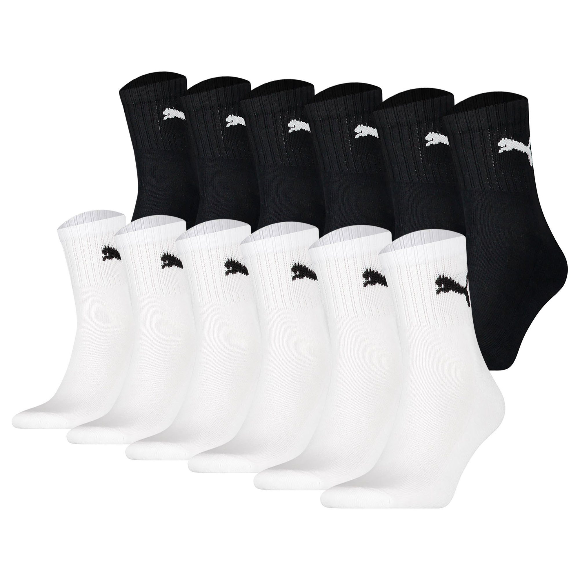 PUMA Kurzsocken Unisex Socken 12er Pack Baumwolle (Packung, 12er Pack)