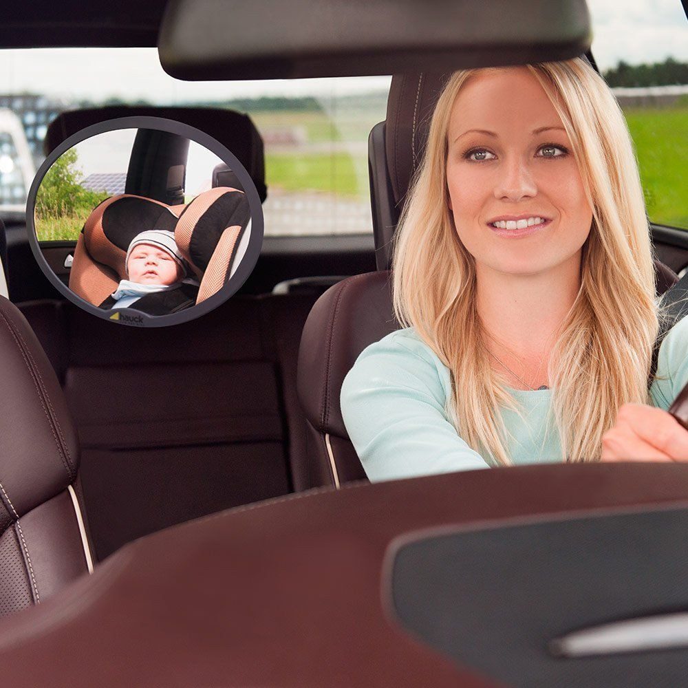 Hauck Autokindersitz Watch Me 1, Sicherheitsspiegel für Reboarder & Babyschalen