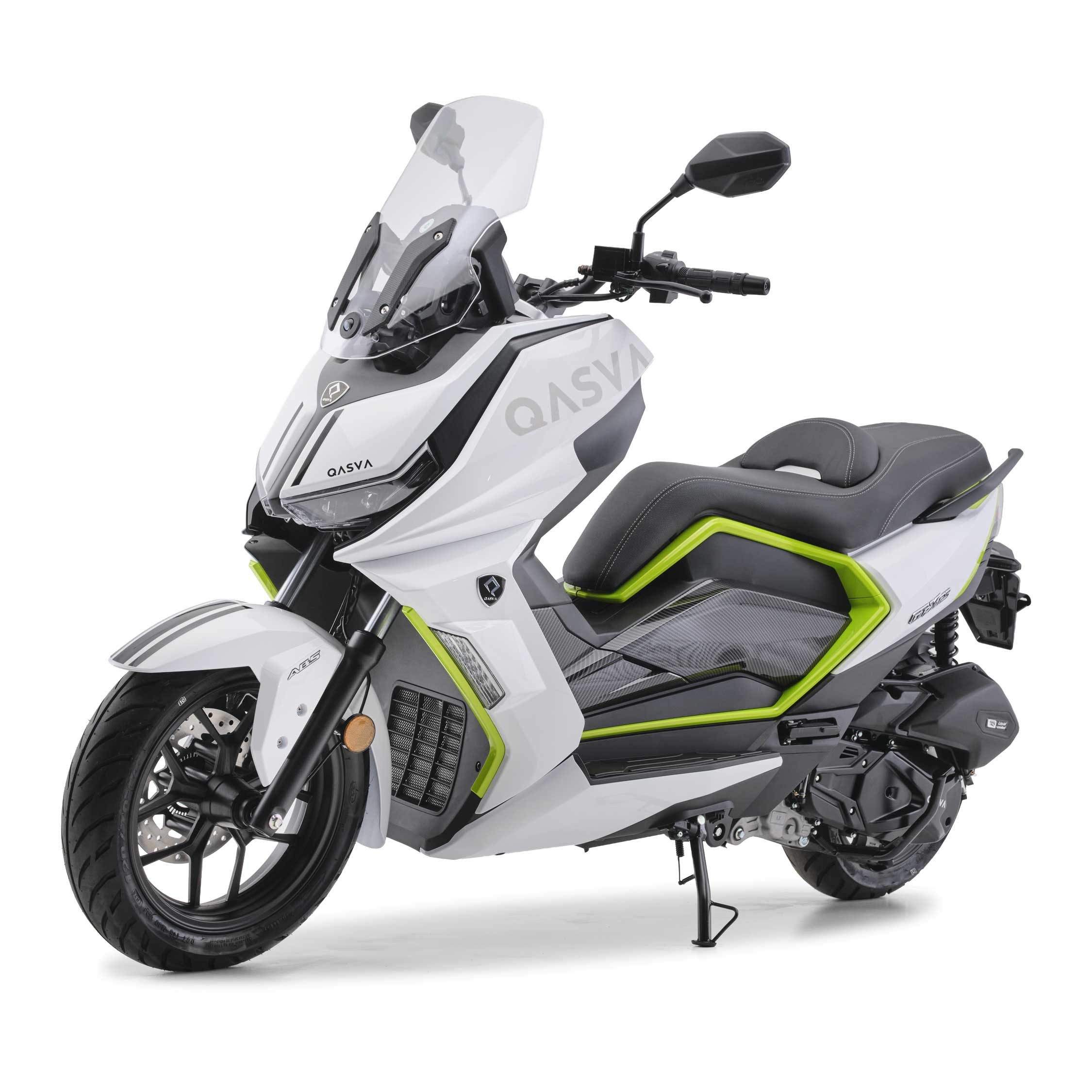 Burnout Motorroller GT-X 125 ccm Arctic Neon, 125 ccm, 92 km/h, Euro 5+, Dashcam,7 Zoll Touchscreen,Navi,Keyless Go,verstellbares Windschild