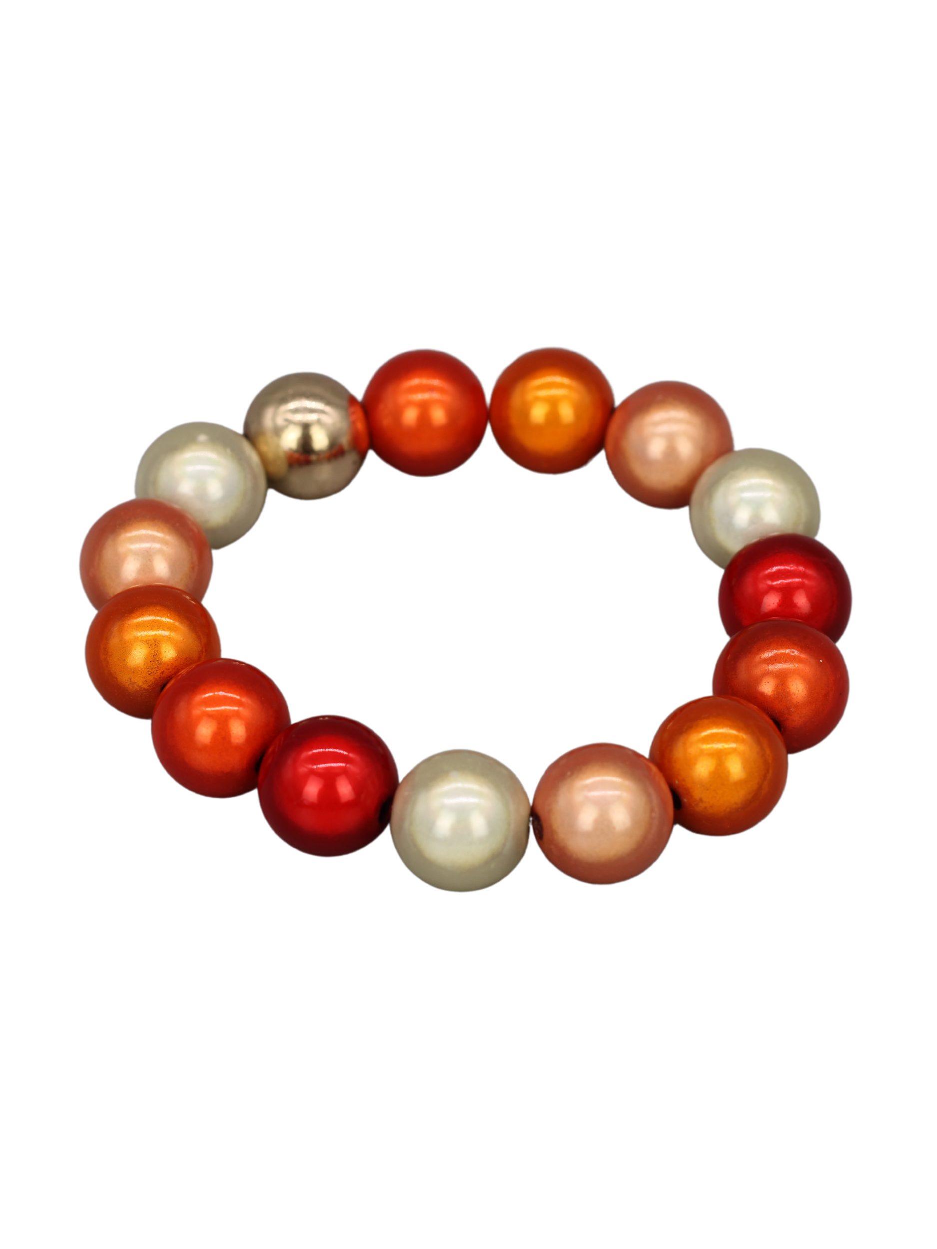 ADEL BAGS Perlenarmband Magic Perlenarmband aus 14 mm Perlen, Verschiedene Farben und Designs mehr
