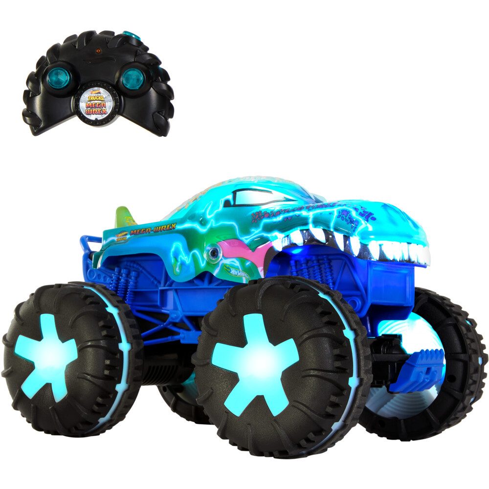 Mattel® Spielzeug-Monstertruck Hot Wheels Monster Trucks R/C Mega Wrex 1:15 günstig online kaufen