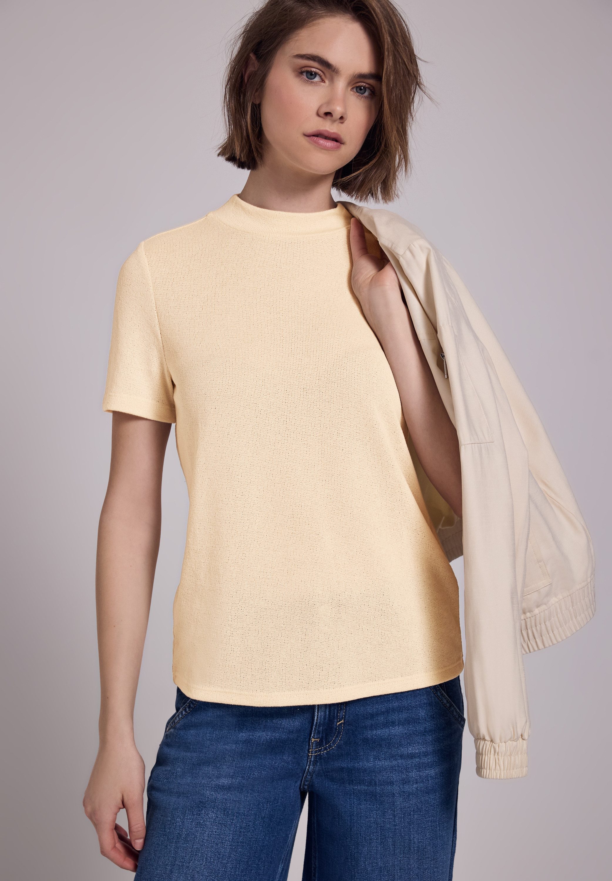 STREET ONE STUDIO T-Shirt mit Turtleneck