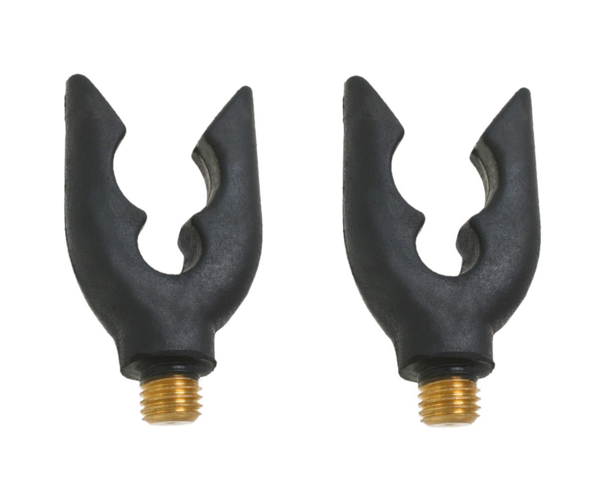 Rutenhalter 2 Stück Rod Rest Grip Rutenauflage Gummi 1109 Rod Pod Bankstick