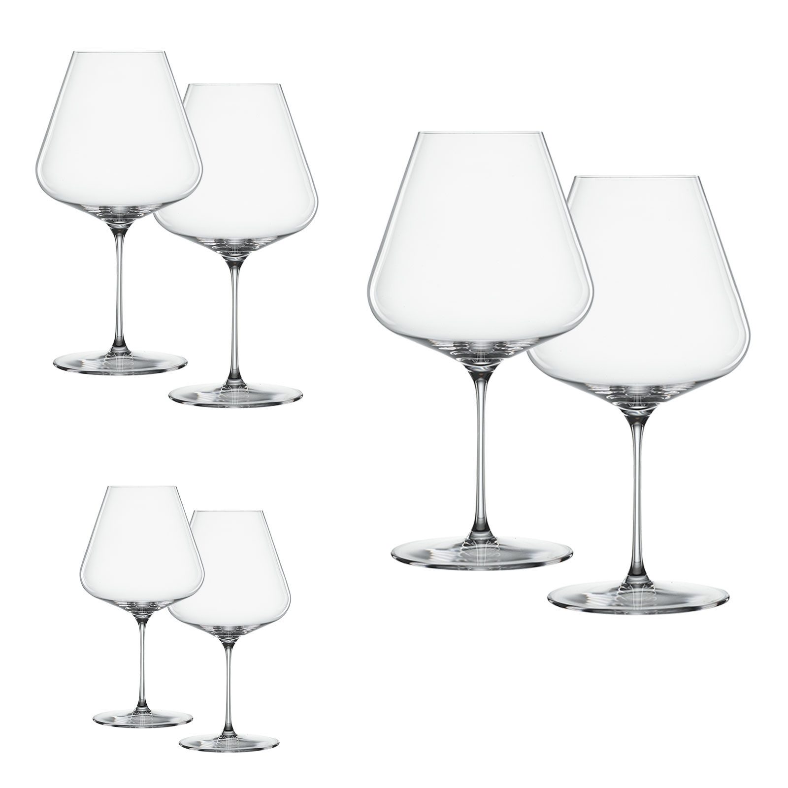SPIEGELAU Glas Definition Burgunderglas, 6-tlg., Kristallglas