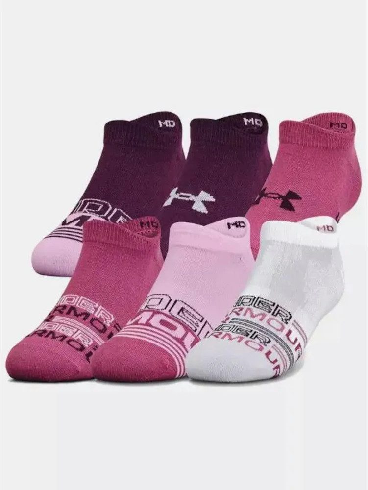 Under Armour® Sportsocken Under Armour Golf Socken Essential Pink Damen 6er Pack EU S