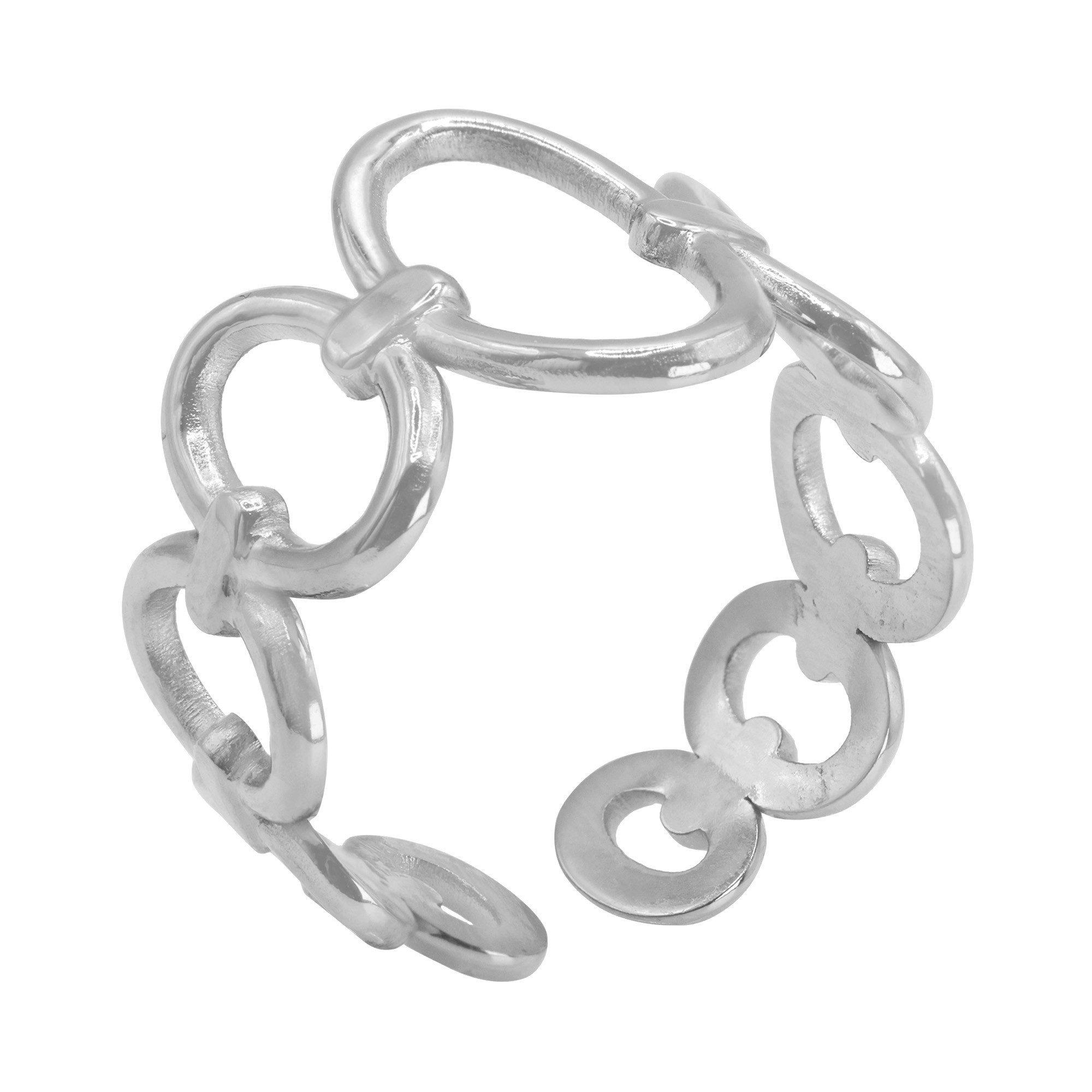 HEIDEMAN Fingerring Naevi silberfarben (Ring, 1-tlg., inkl. Geschenkverpackung), One Size Ring Frauen mehr